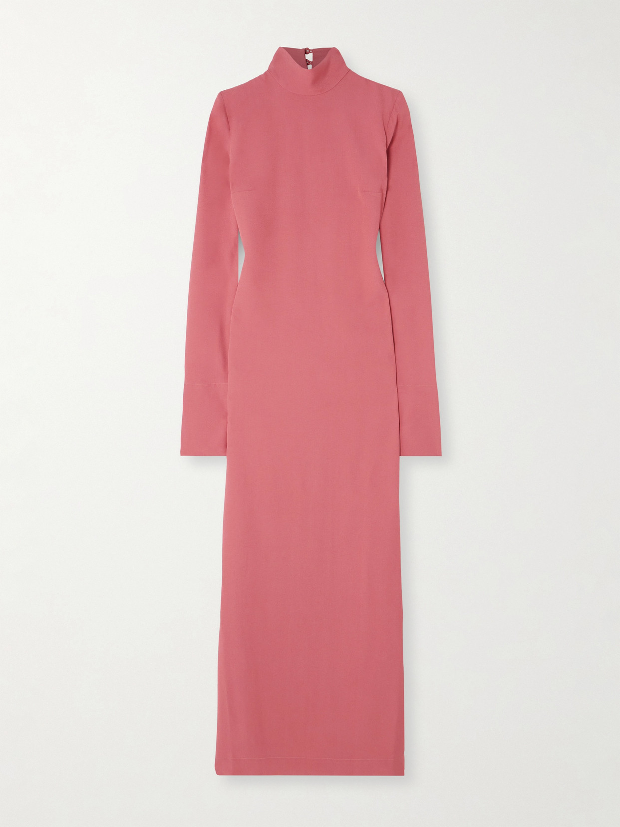 Taller Marmo Swanson Crepe Maxi Dress - Pink