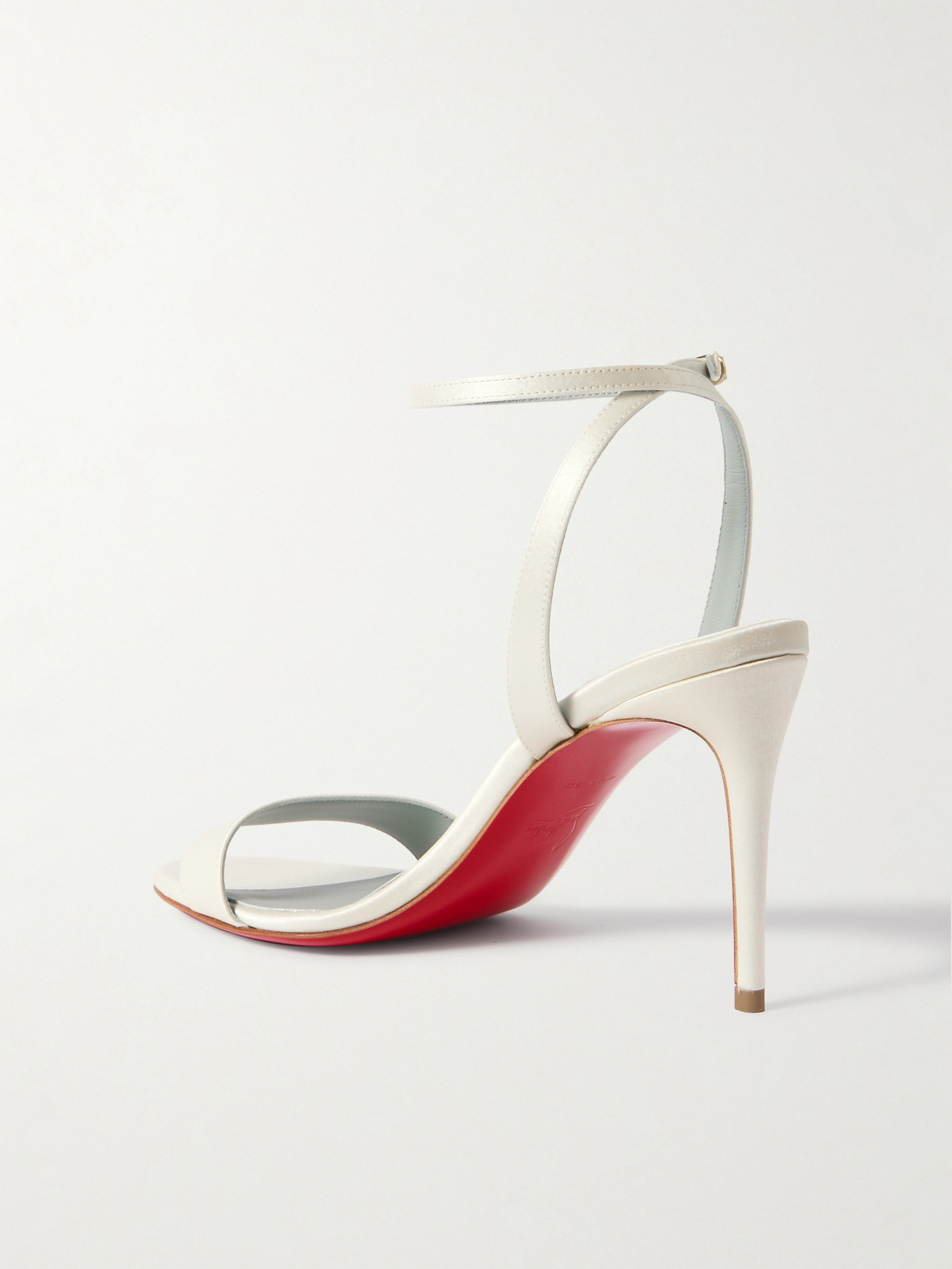 CHRISTIAN LOUBOUTIN Loubigirl 85 satin sandals thumbnail