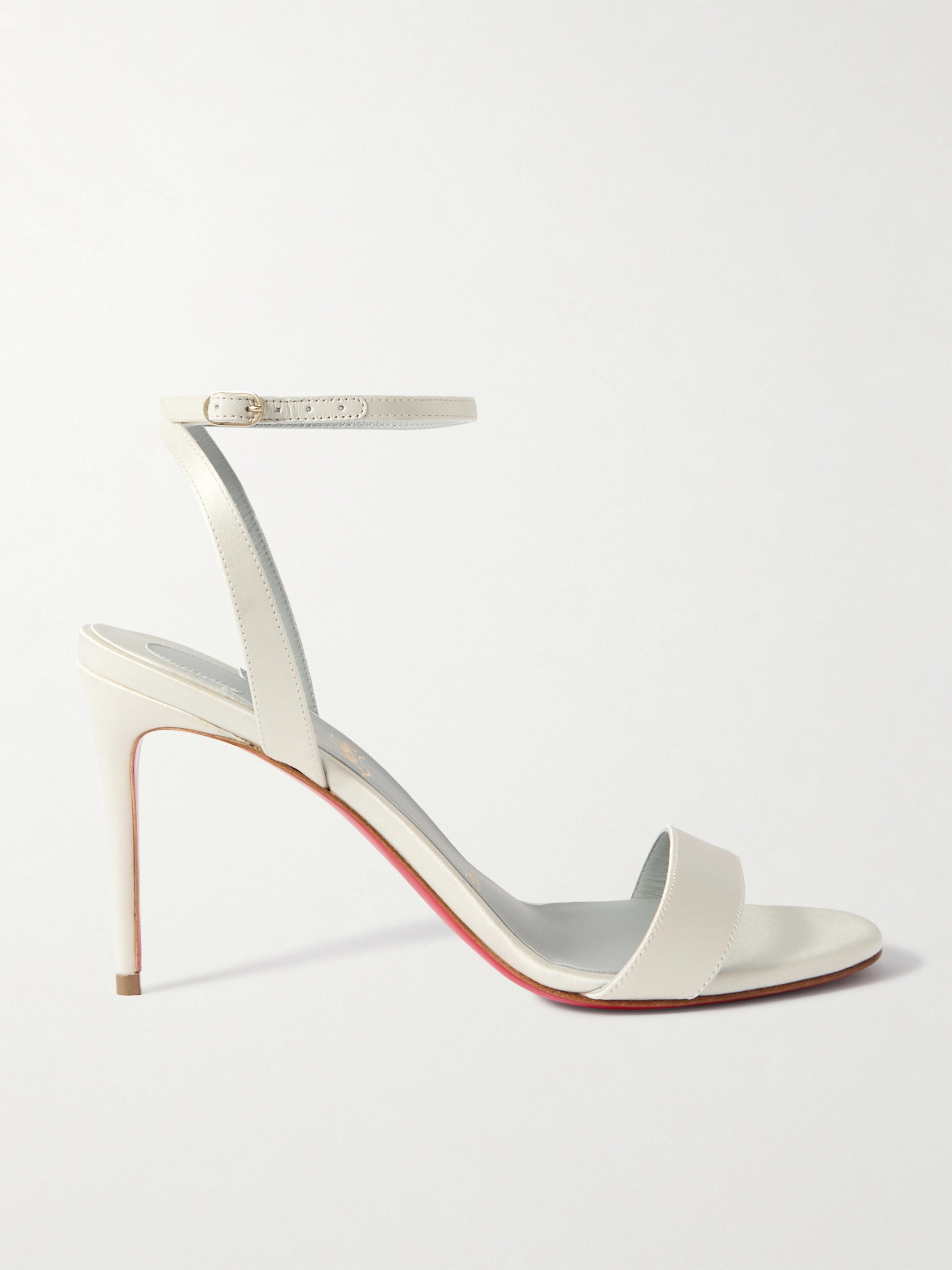 CHRISTIAN LOUBOUTIN Loubigirl 85 satin sandals