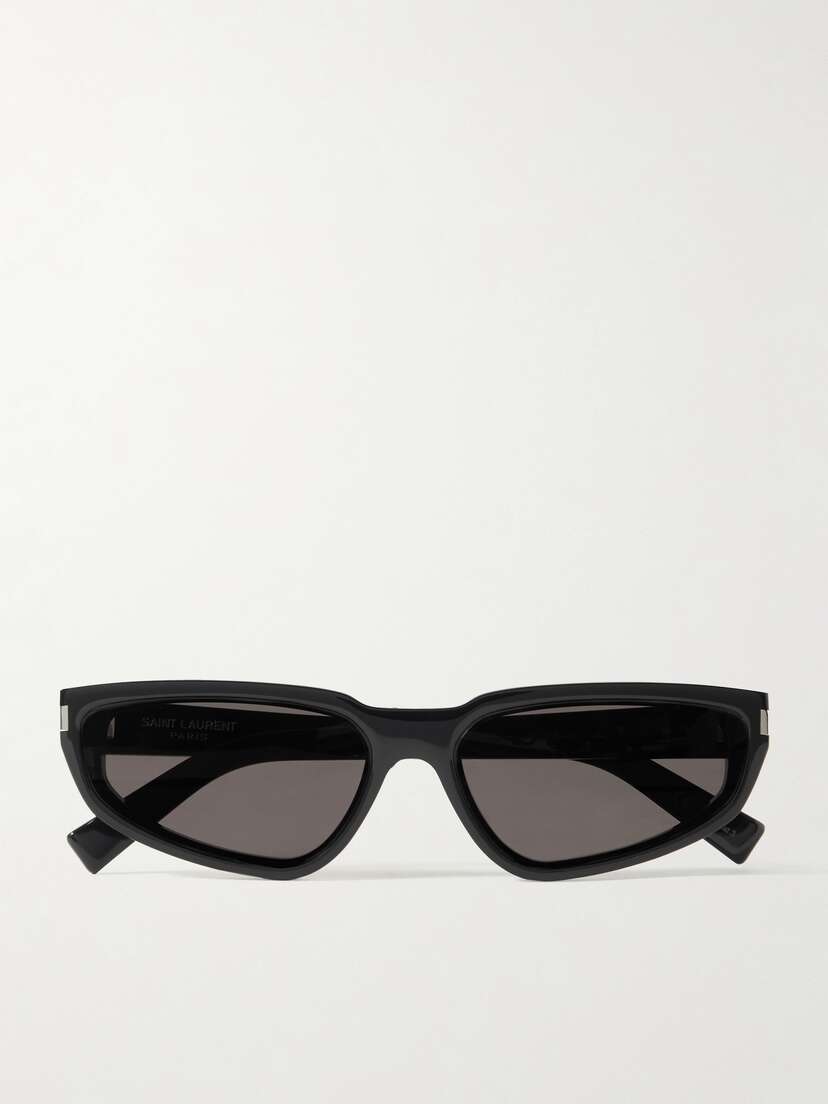 Saint Laurent Eyewear Nova Cat-eye Recycled Acetate Sunglasses