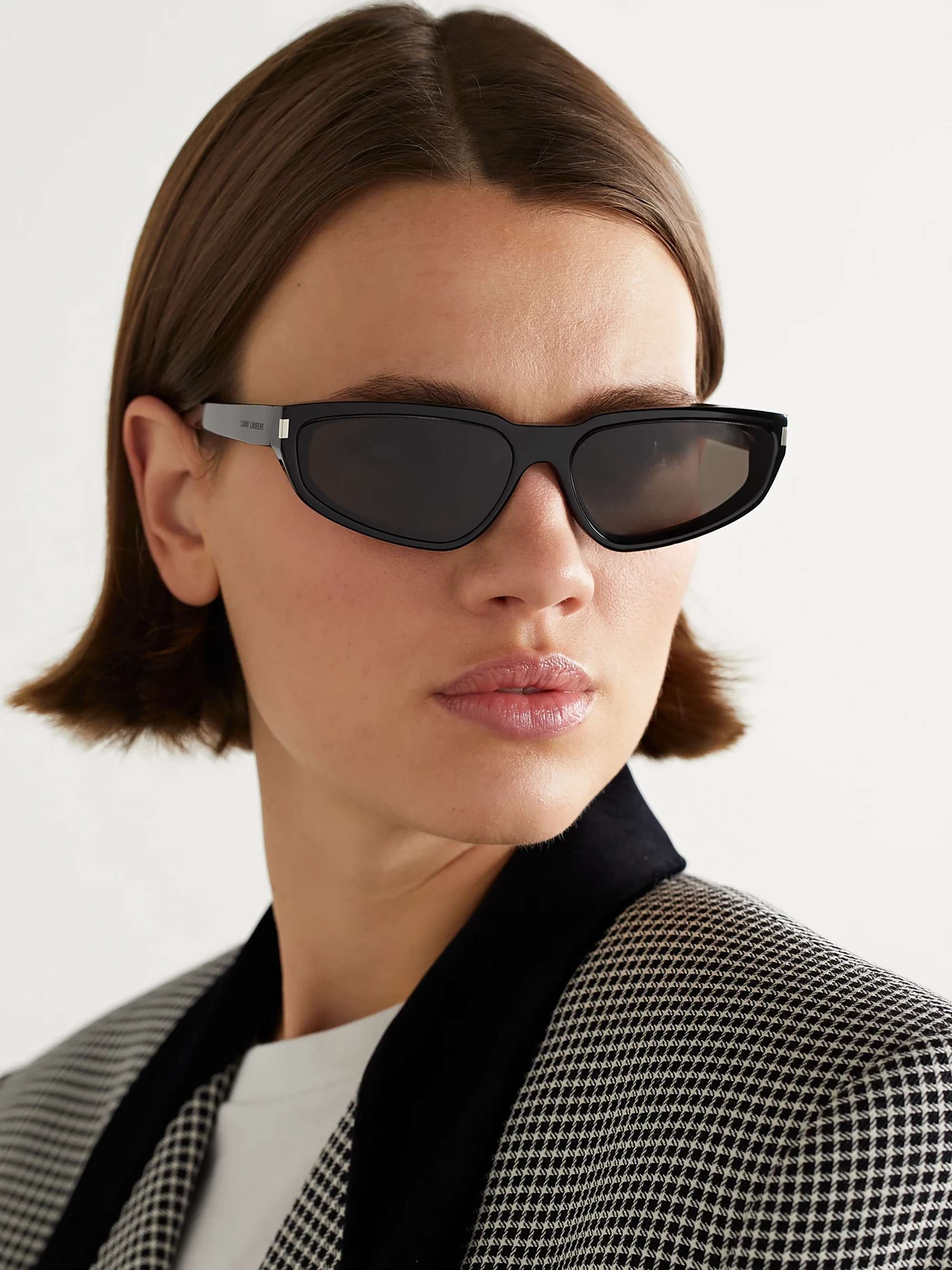 Saint Laurent Women's Oversized Cat Eye Sunglasses