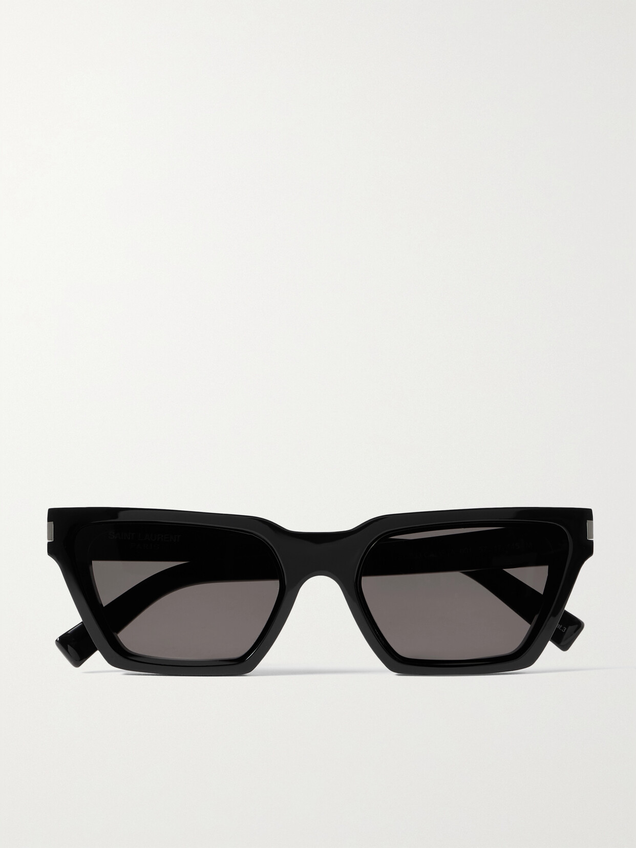 SAINT LAURENT Eyewear - Calista Cat-eye Acetate Sunglasses - Black