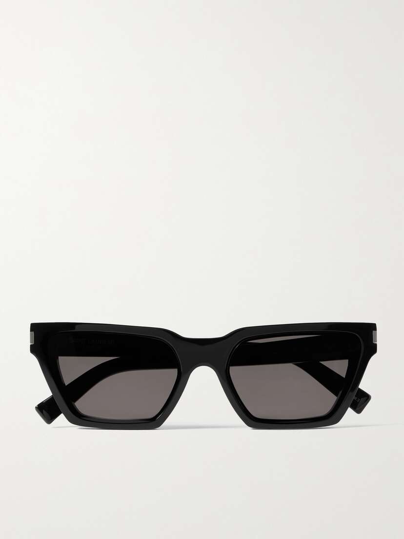 Saint Laurent Eyewear Calista Cat-eye Acetate Sunglasses