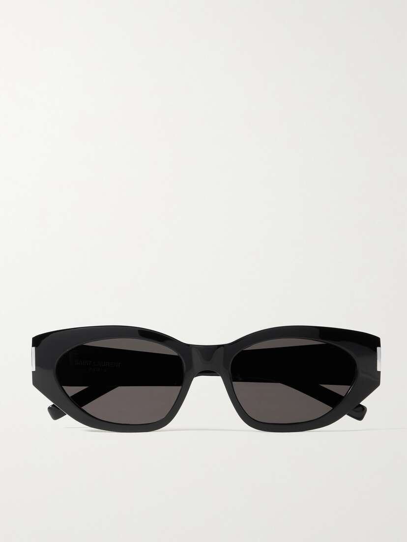Saint Laurent Eyewear Cat-eye Recycled-acetate Sunglasses