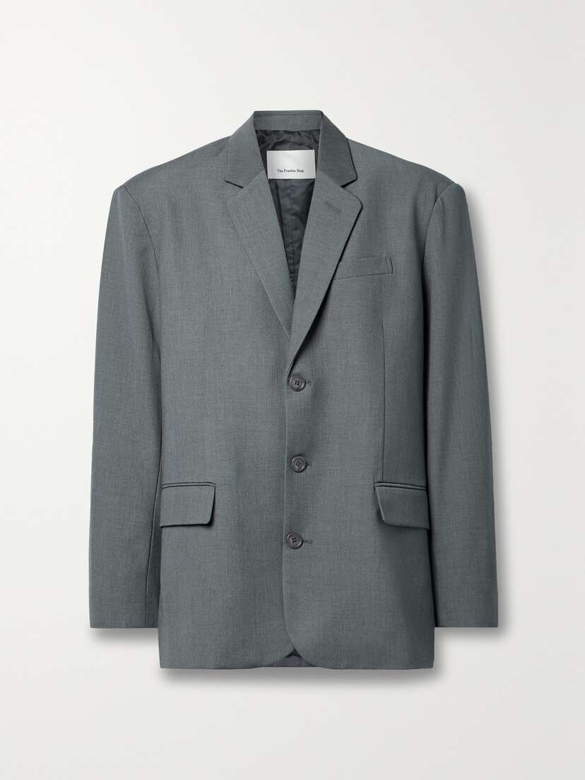 The Frankie Shop Gelso Oversized Tencel™ Lyocell-blend Blazer