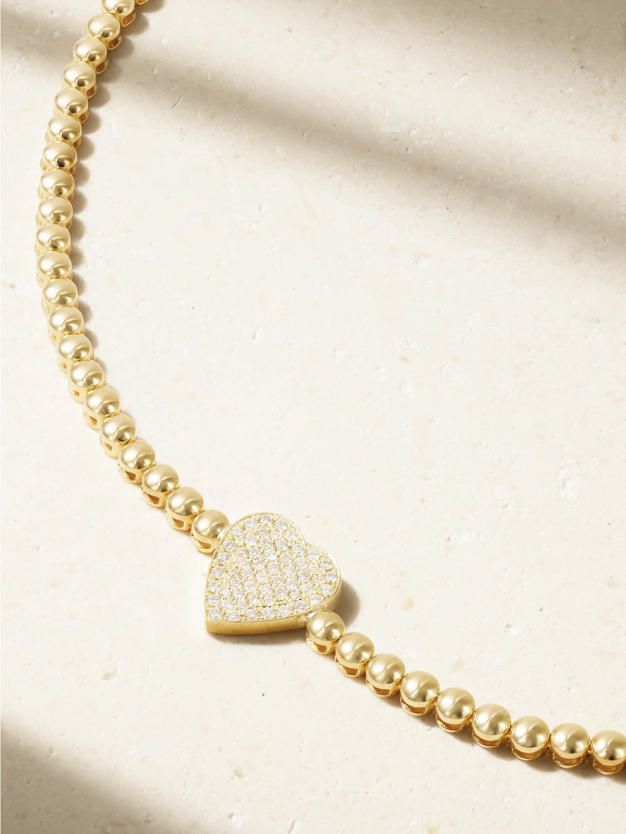 Shop Jennifer Meyer Mini 18-karat Gold Diamond Tennis Bracelet