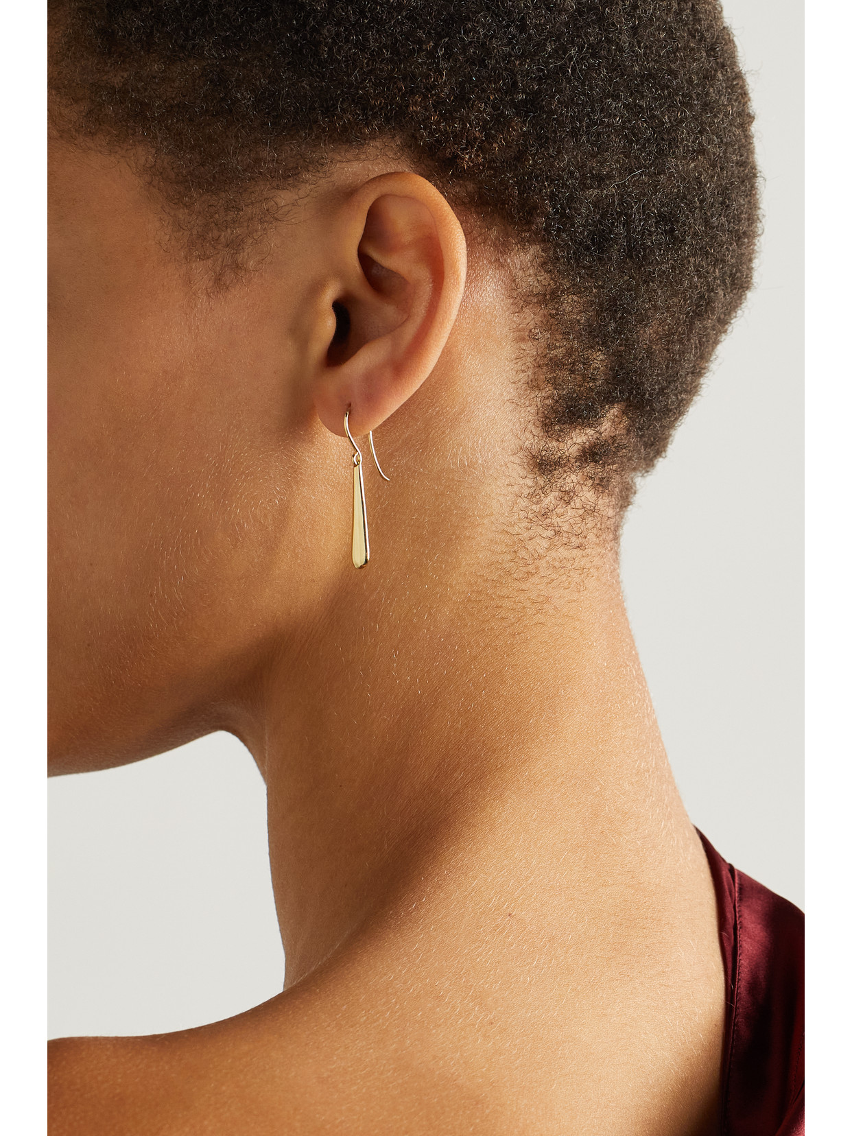 Jennifer Meyer Dome 18-karat Gold Earrings In Gold
