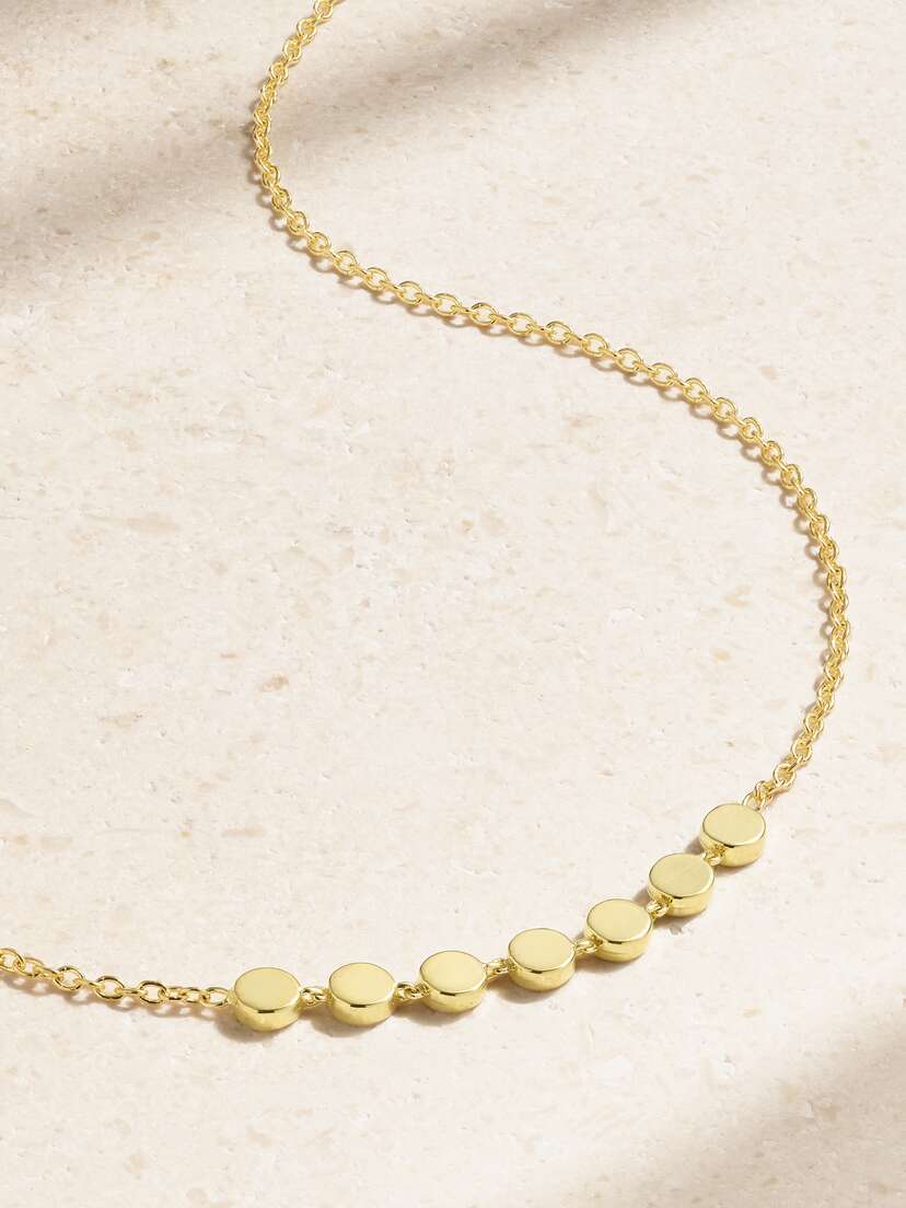 Jennifer Meyer Mini Circle Link 18-karat Gold Necklace