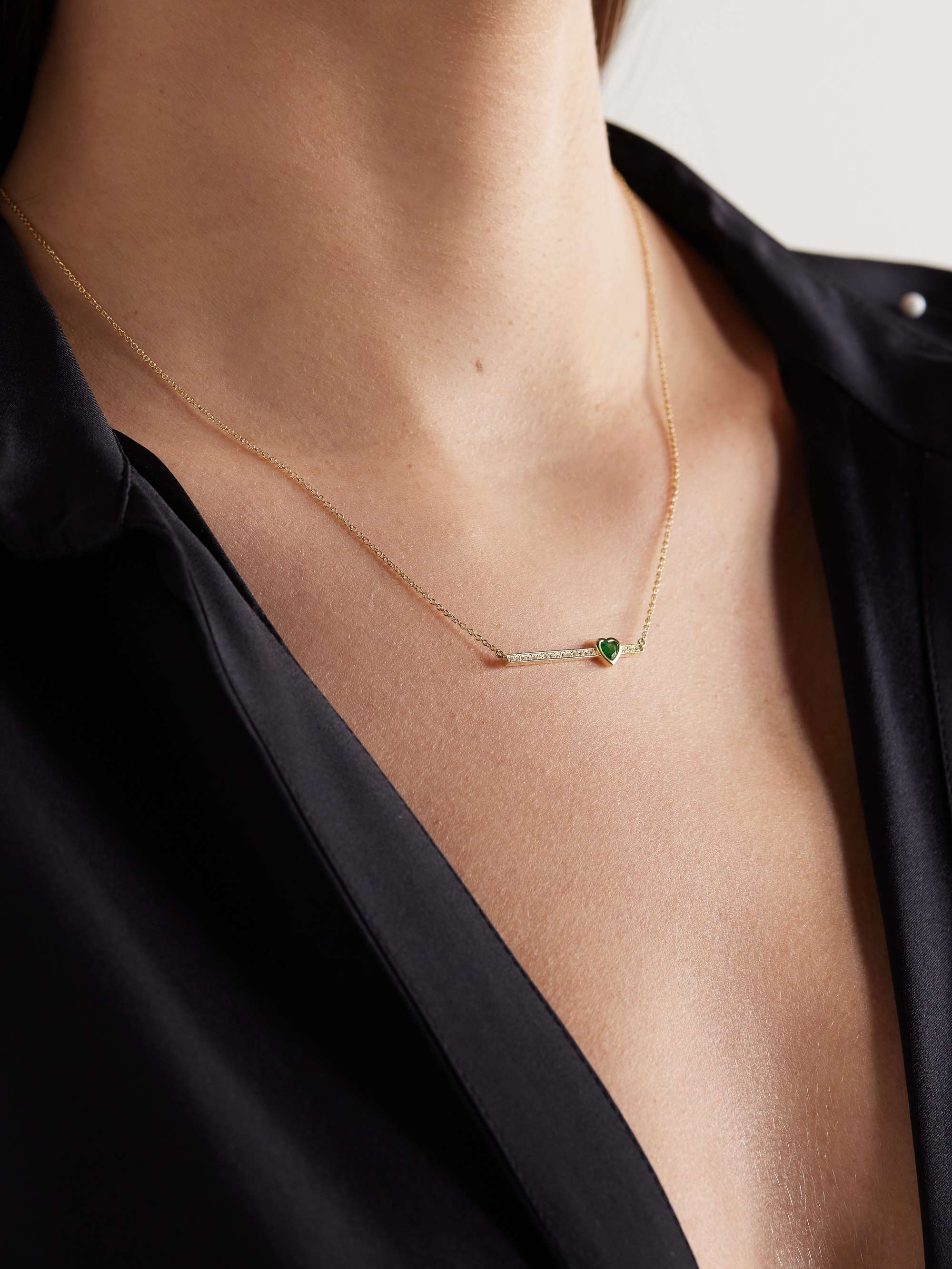Jennifer meyer bar necklace hotsell