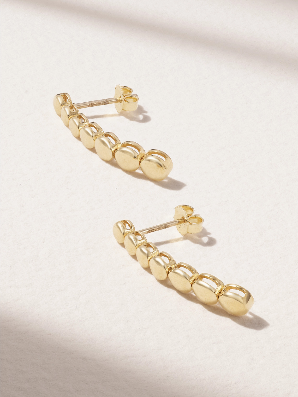 Jennifer Meyer 18-karat Gold Earrings