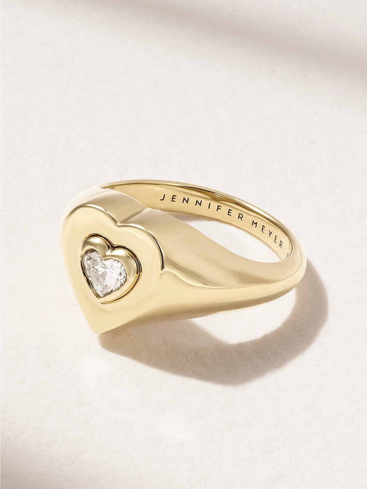 Jennifer Meyer 18-karat Gold Diamond Ring