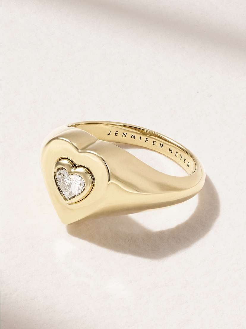Jennifer Meyer 18-karat Gold Diamond Ring