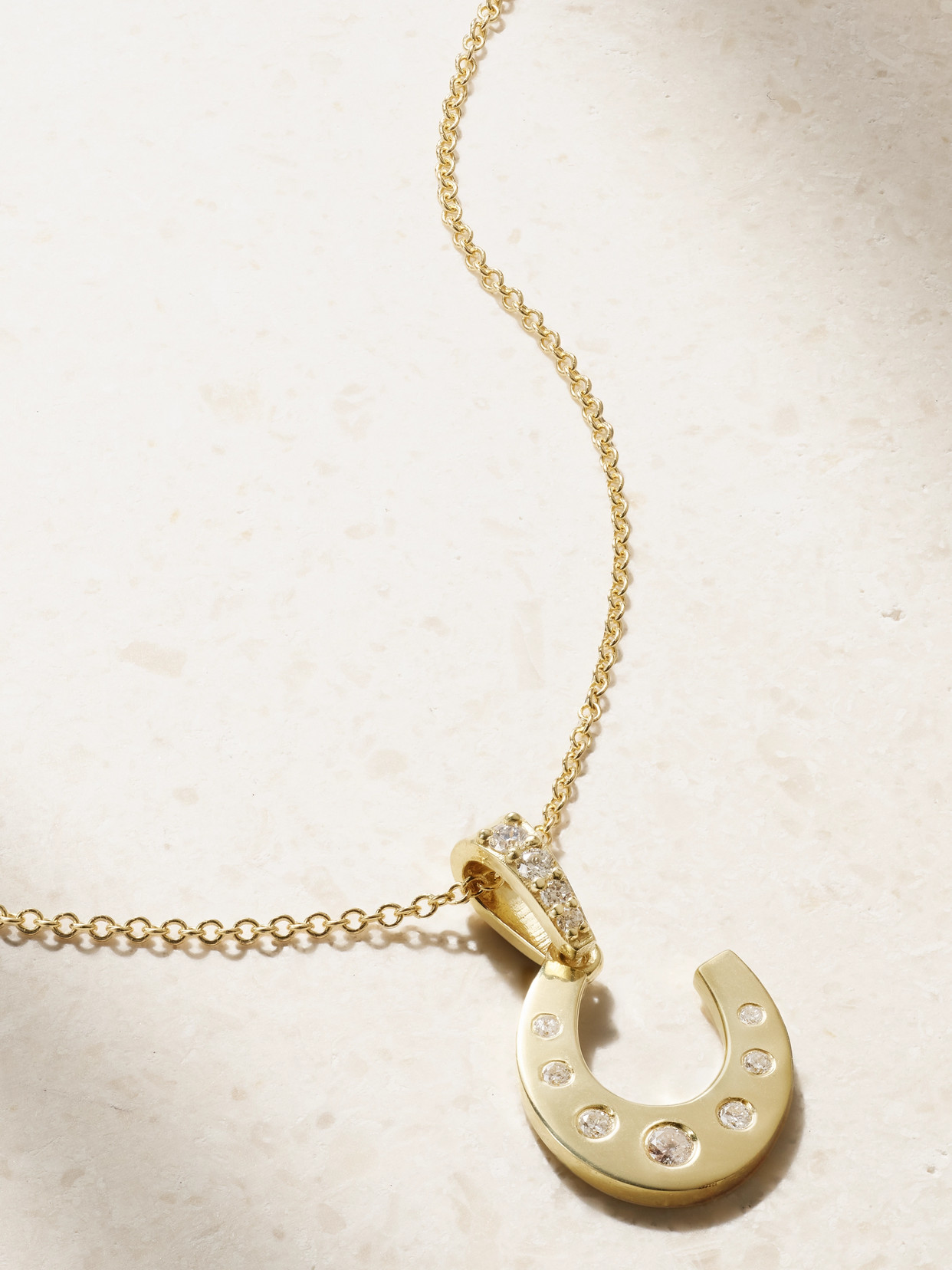 Jennifer Meyer 18-karat  Diamond Necklace