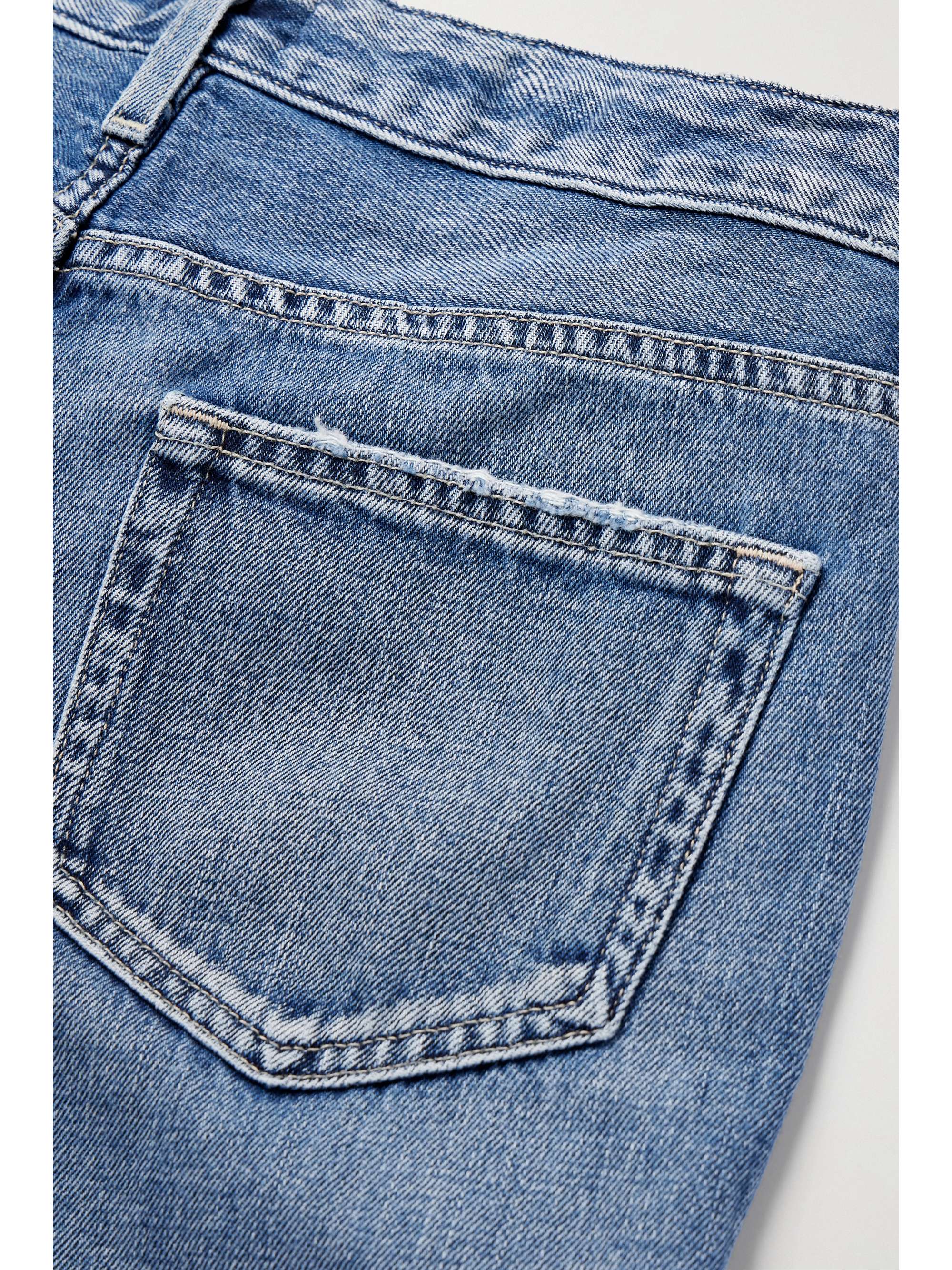 L'AGENCE Milana Stovepipe cropped high-rise slim-leg jeans
