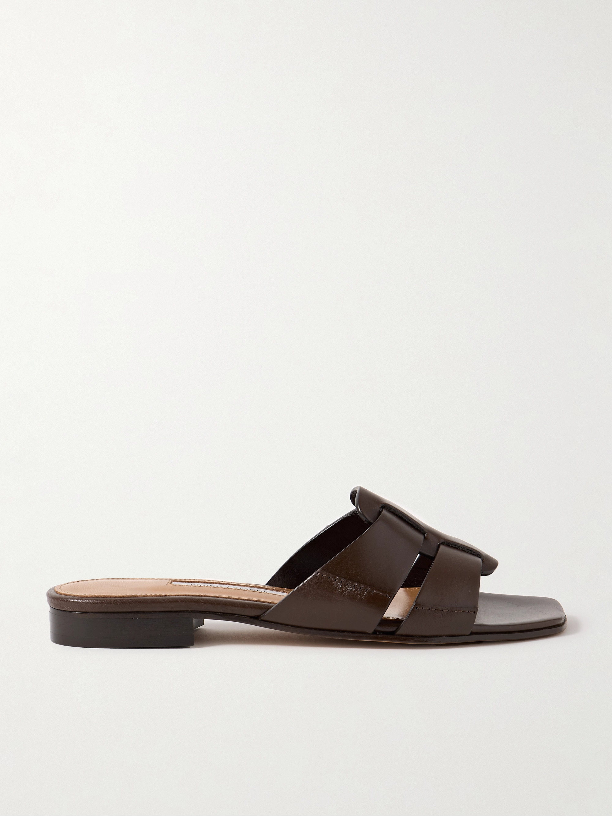 Emme Parsons Leo leather slides