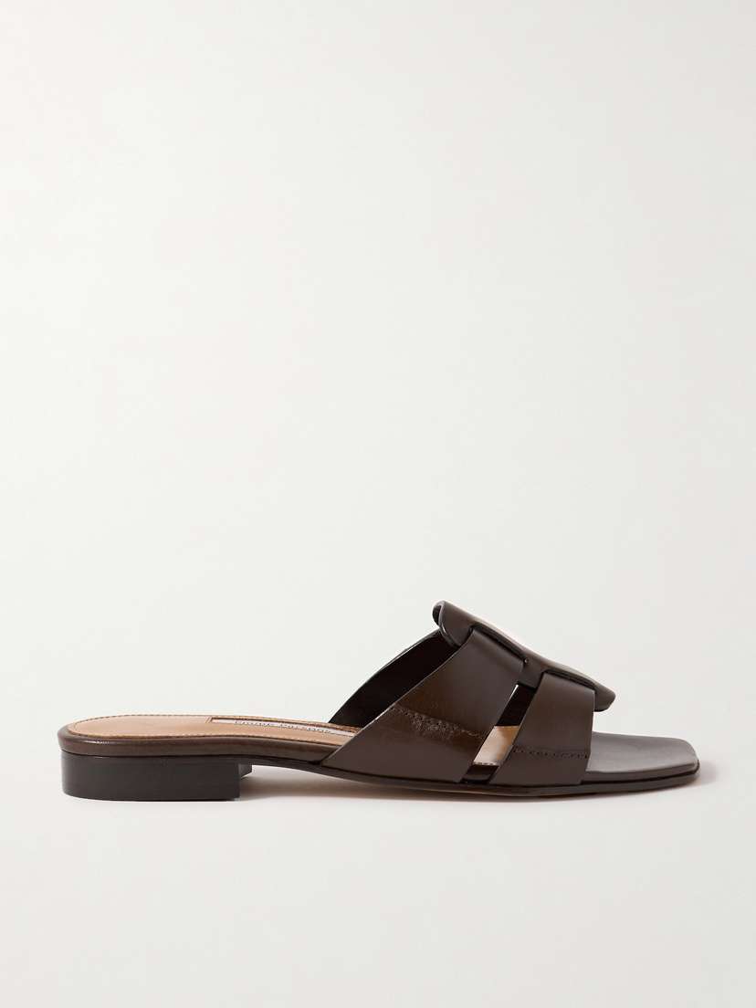 Emme Parsons Leo Leather Slides