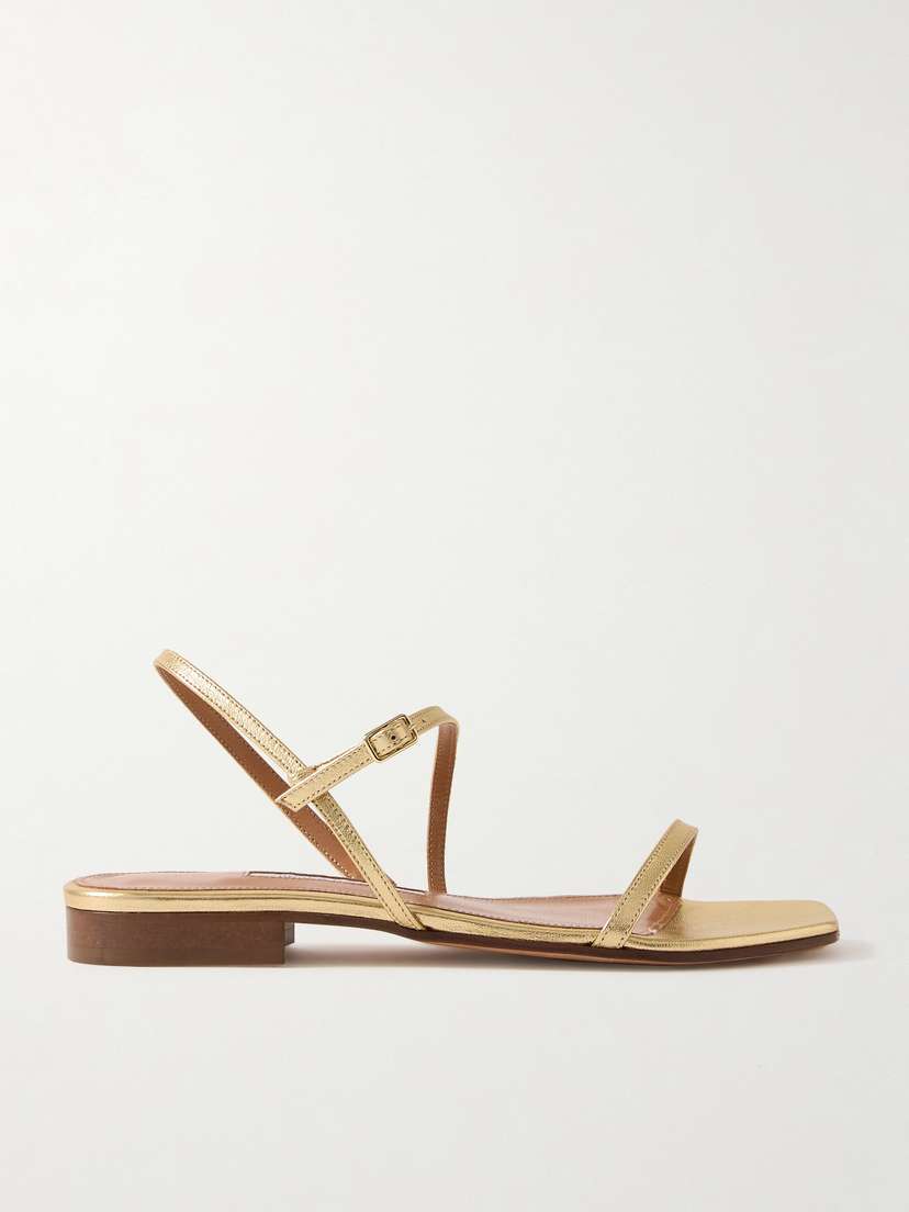 Emme Parsons Hope Metallic Leather Sandals