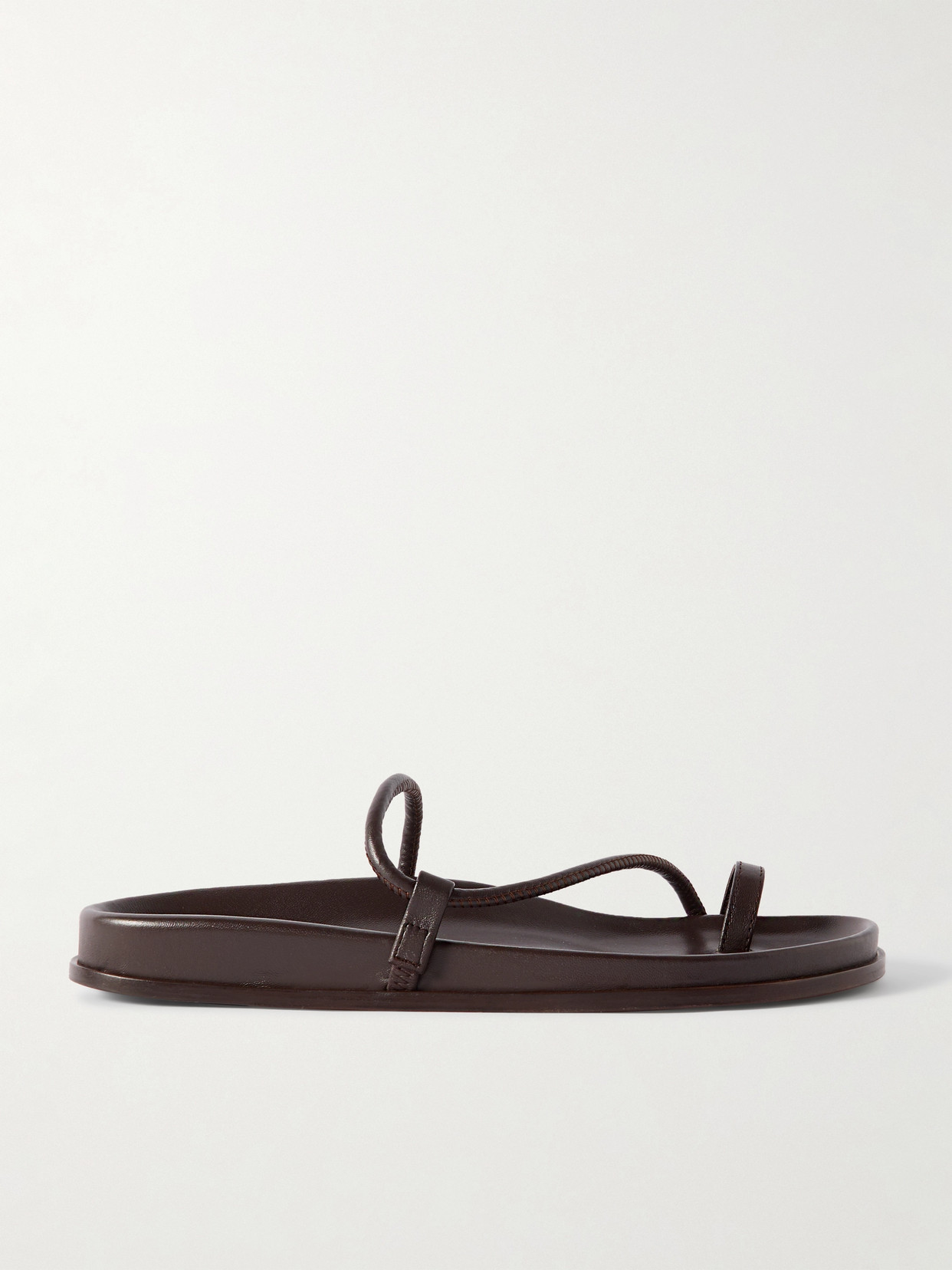 Emme Parsons Bari Leather Sandals In Brown