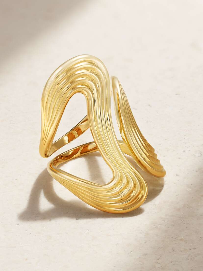 Fernando Jorge Stream Lines 18-karat Gold Ring