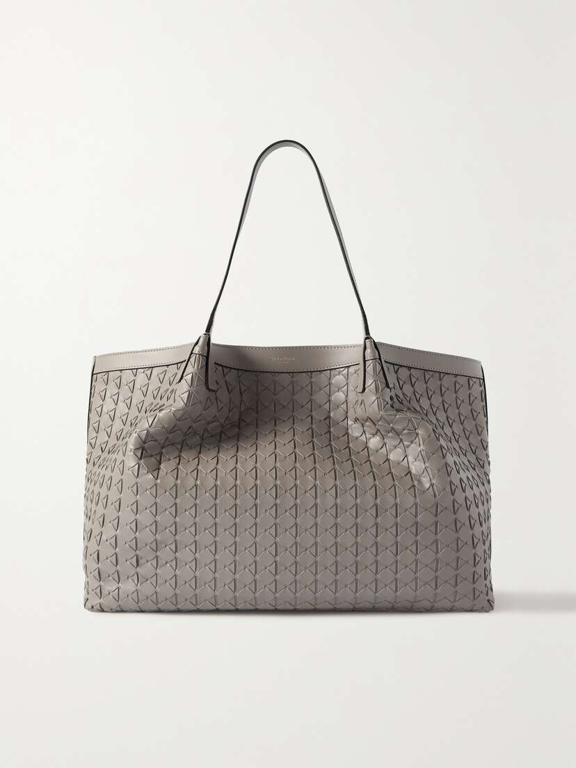 Serapian Secret Large Woven Leather Tote