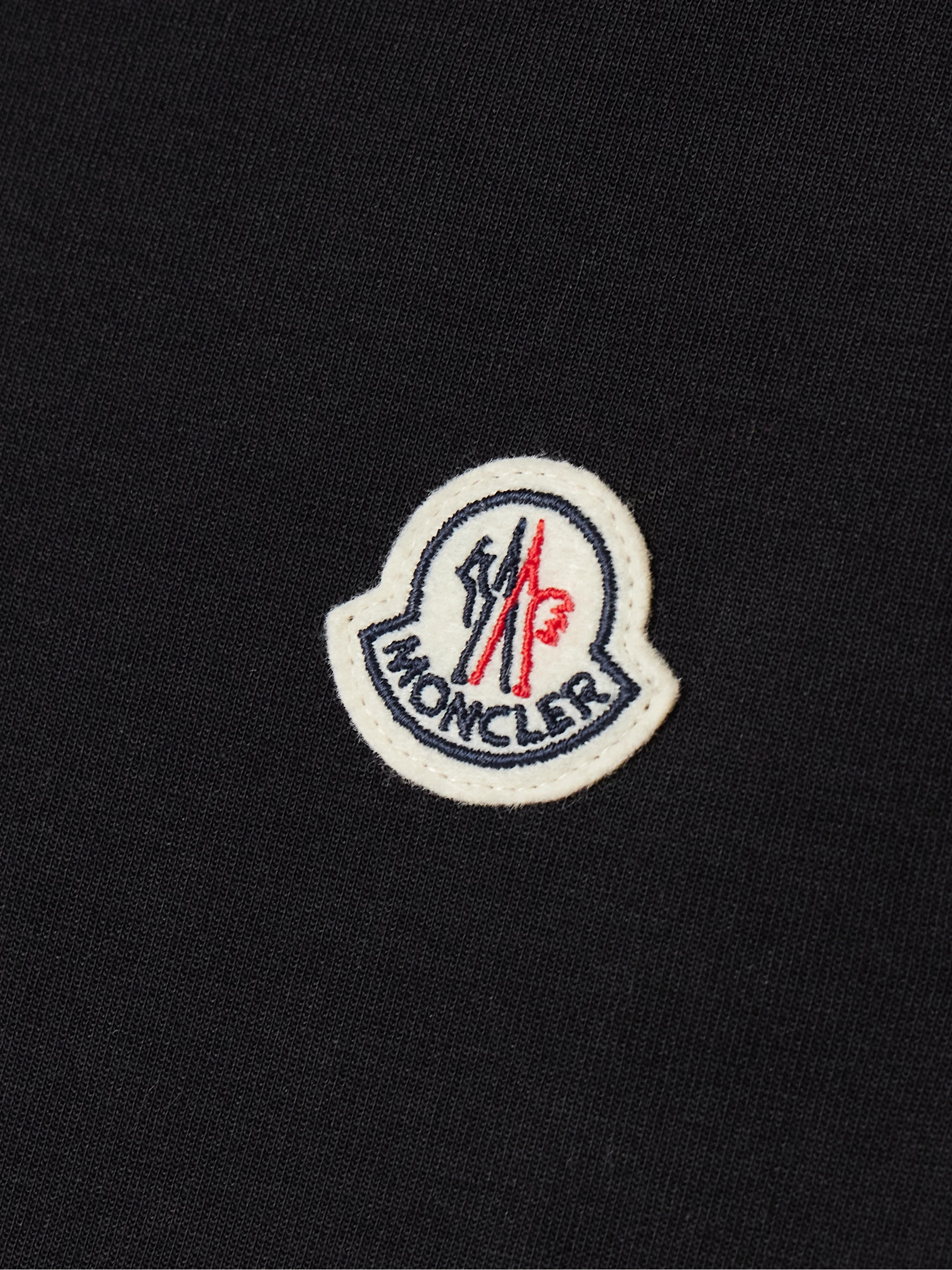 Moncler Cotton-blend jersey mini dress