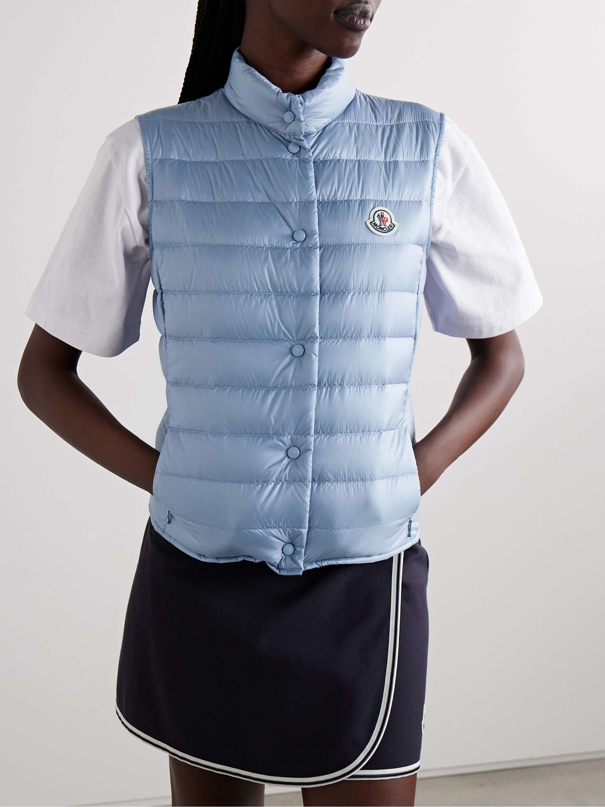 MONCLER Liane quilted shell down vest