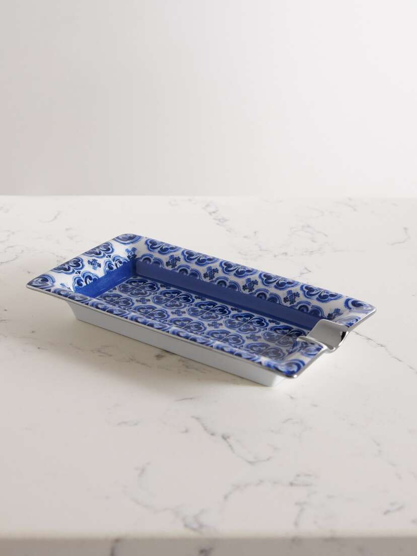 Dolce & Gabbana Printed Porcelain Ashtray
