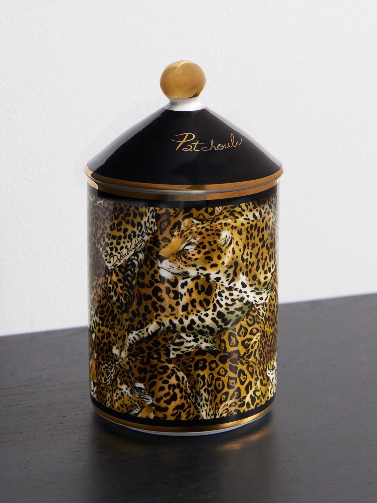 Dolce & Gabbana Patchouli Scented Candle, 340g In Black