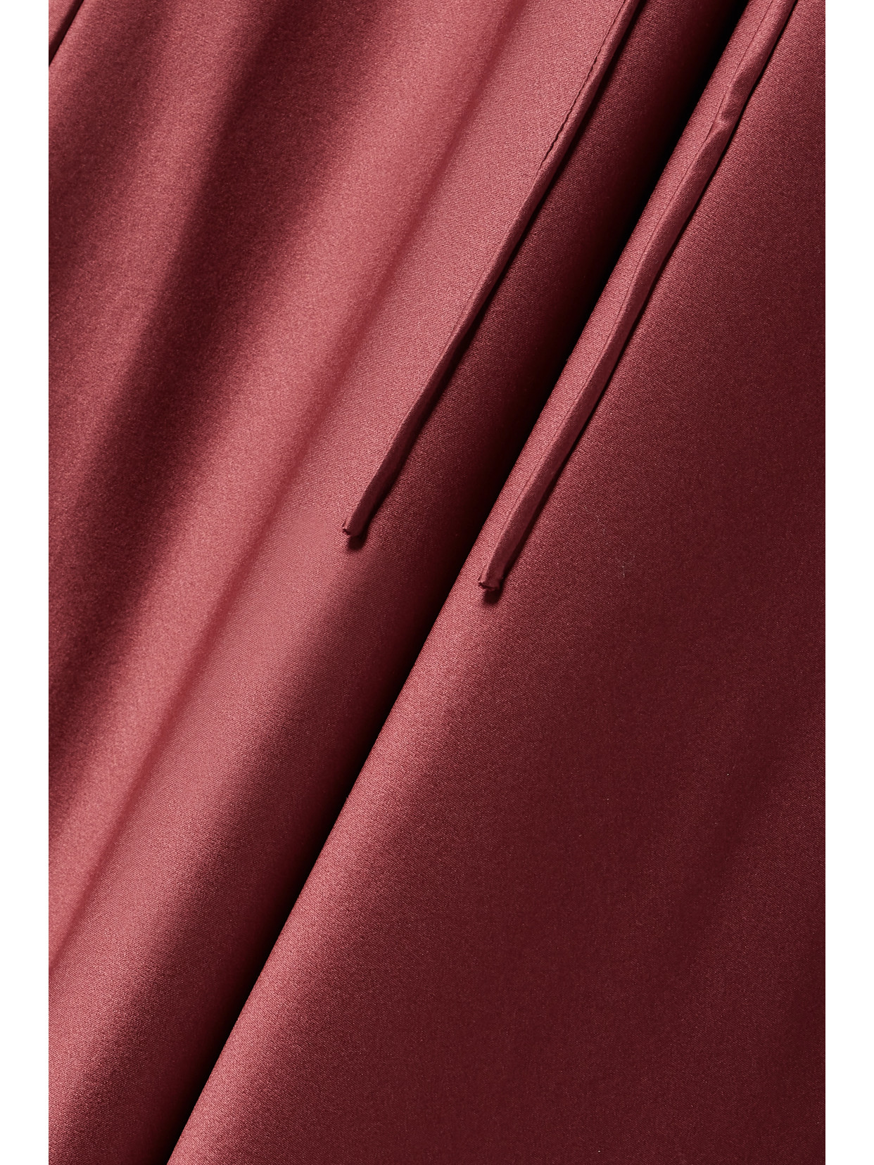 CHRISTOPHER ESBER TRIQUETRA CUTOUT SILK-SATIN MAXI DRESS