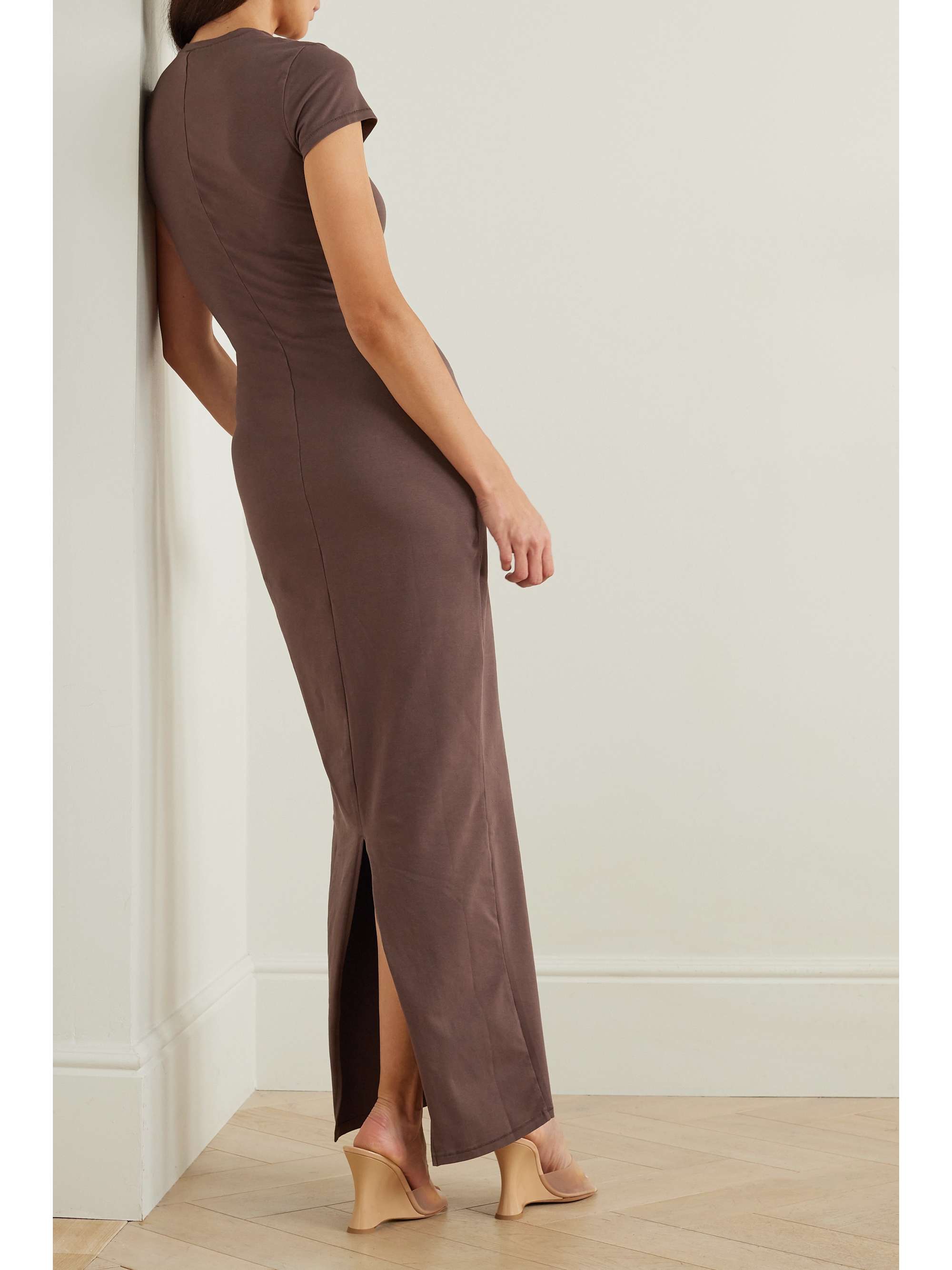 SKIMS New Vintage TShirt Long Dress Cocoa NETAPORTER