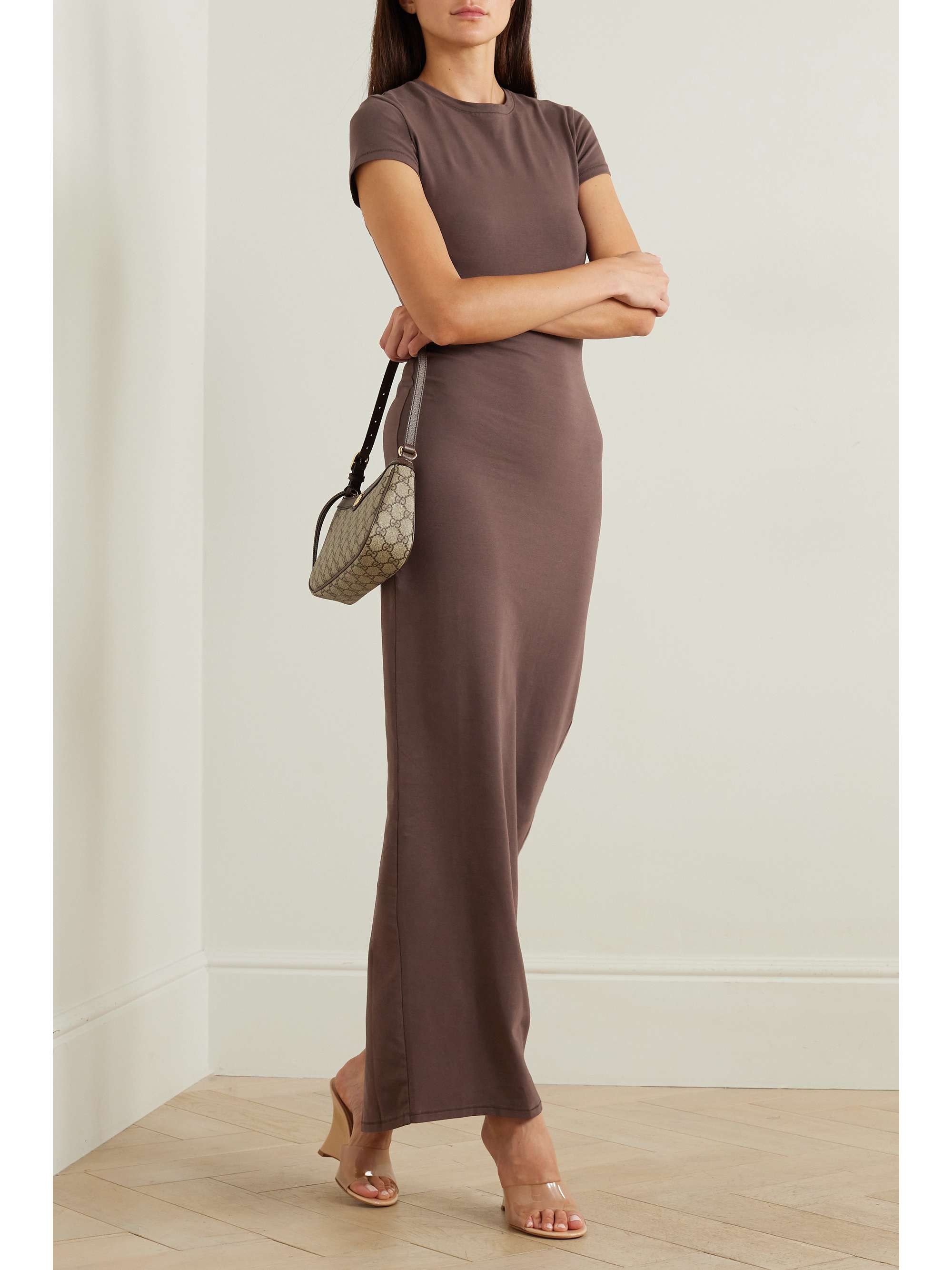 SKIMS New Vintage TShirt Long Dress Cocoa NETAPORTER