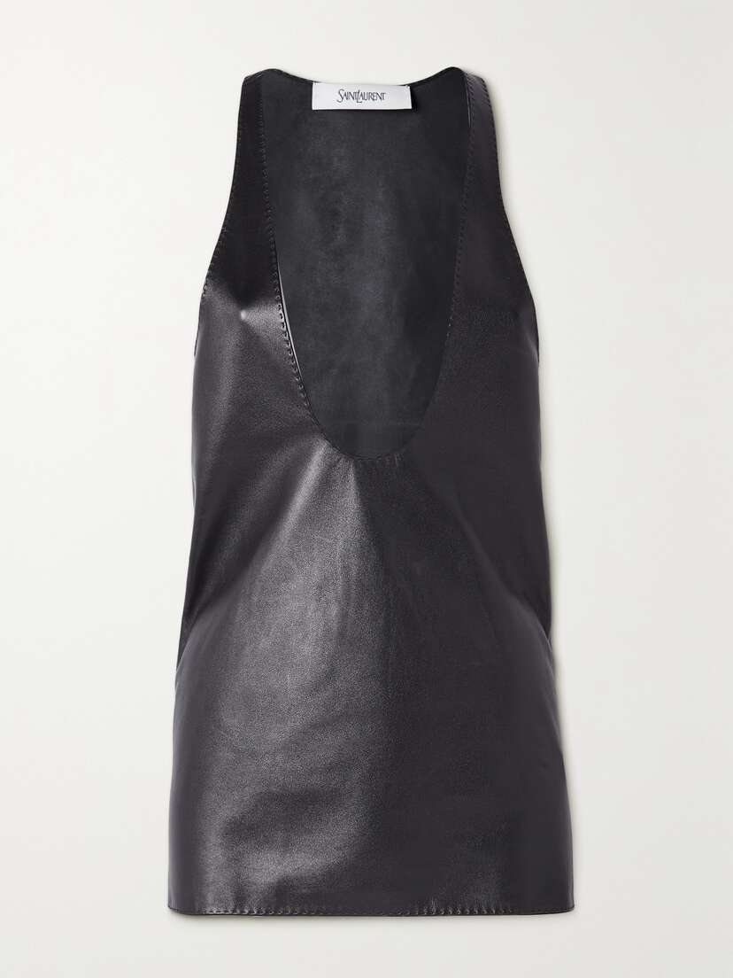 Saint Laurent Leather Top
