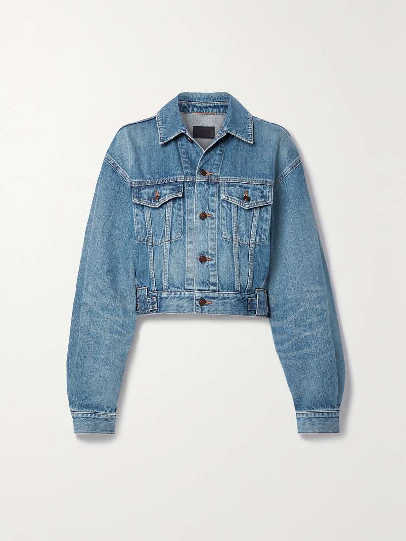 Moonrise Tie-dyed Denim Jacket | Alanui | Blue | women | ID