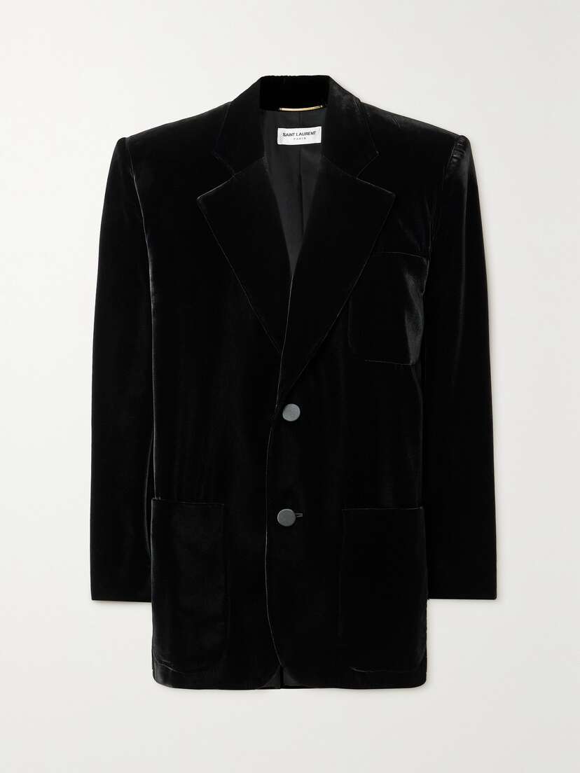 Saint Laurent Velvet Blazer