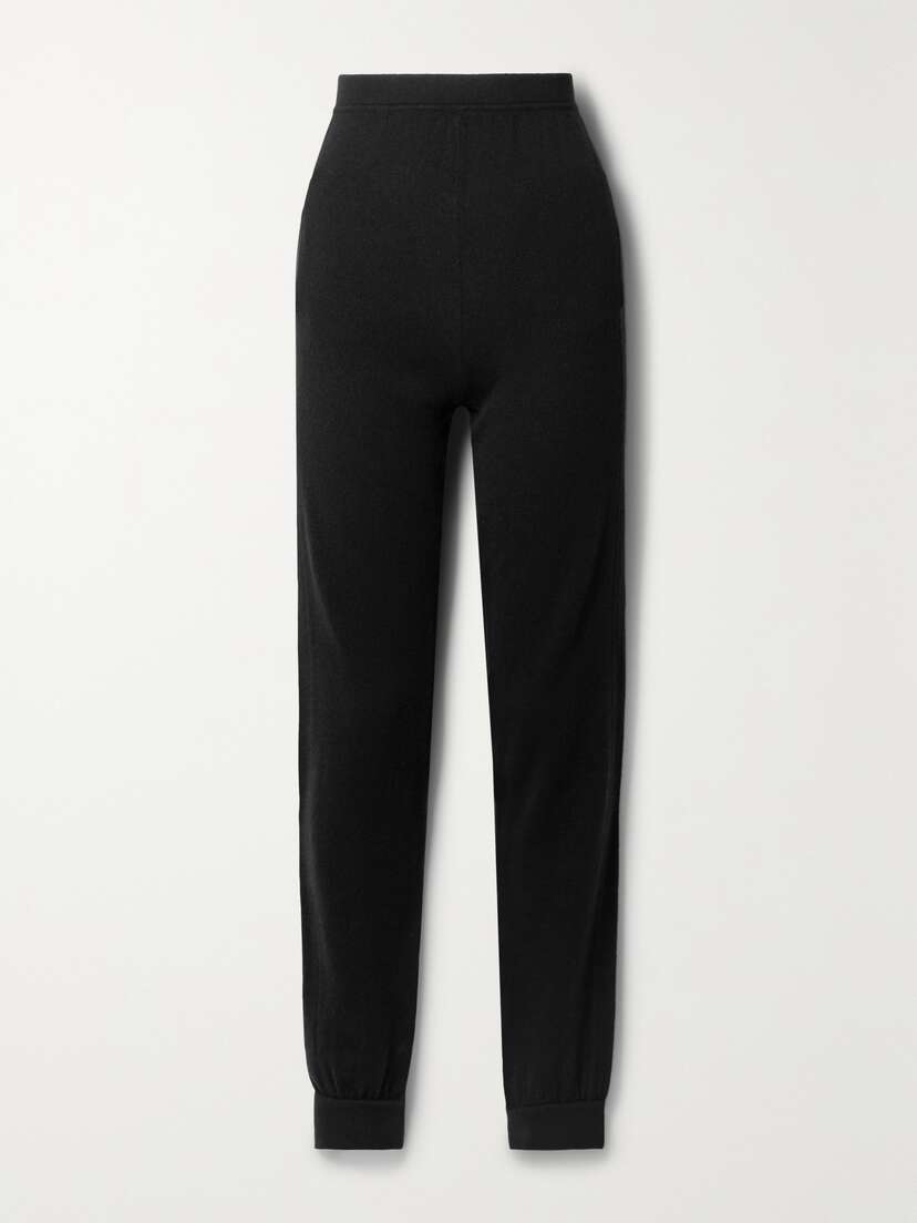 Saint Laurent Cashmere Tapered Leggings