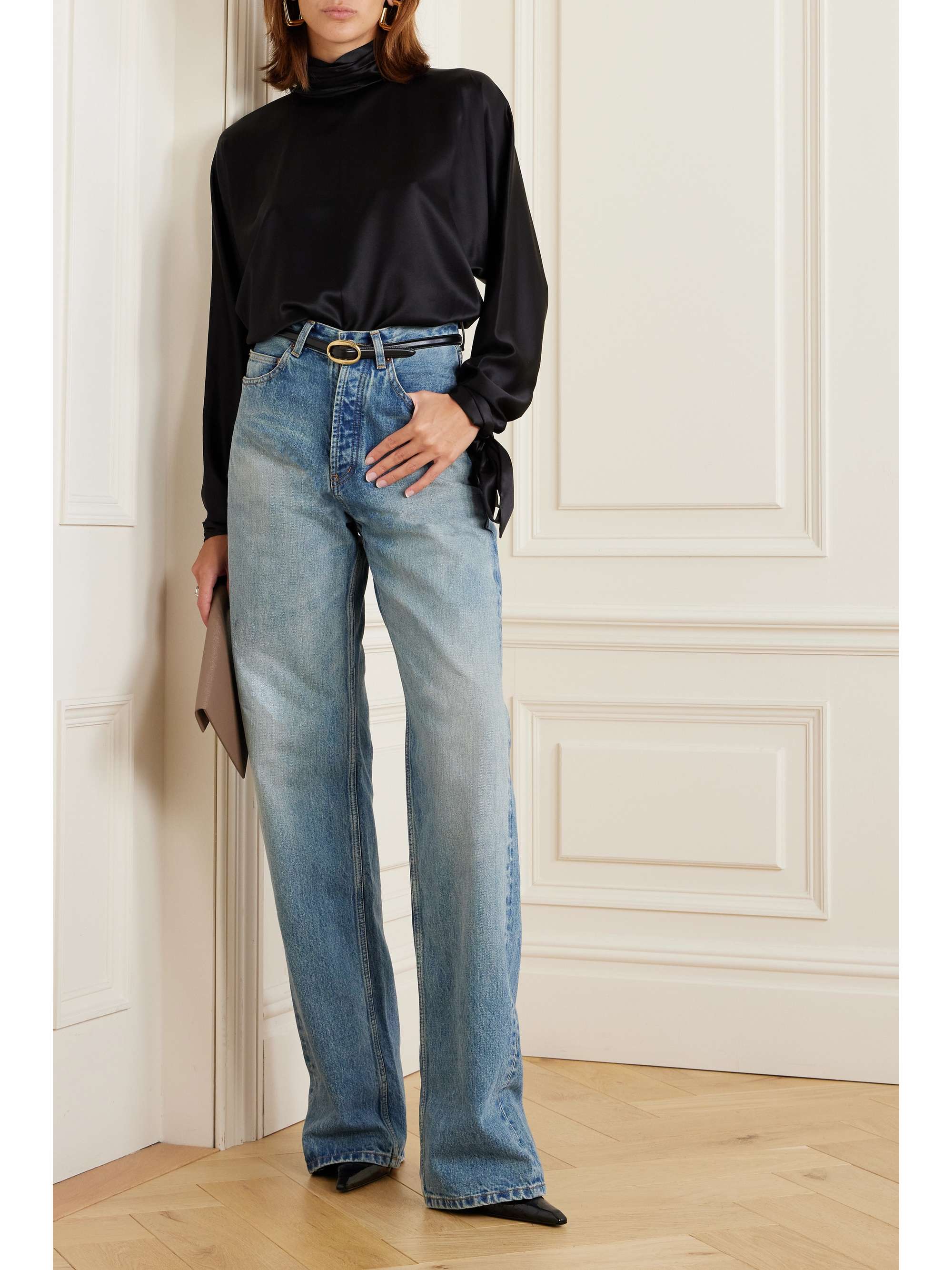 SAINT LAURENT High-rise jeans | NET-A-PORTER