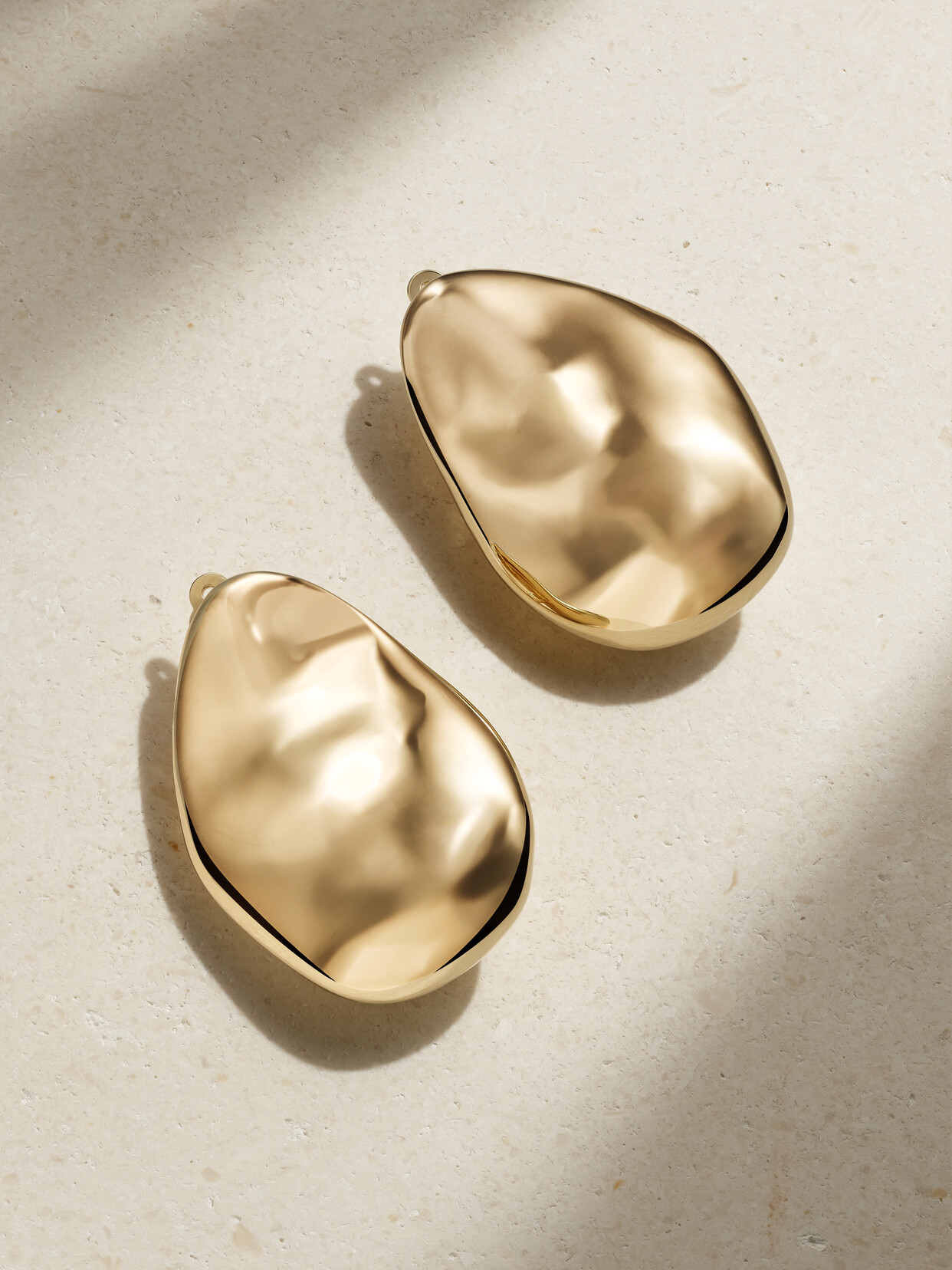 By Pariah Luna Recycled Gold Vermeil Clip Earrings