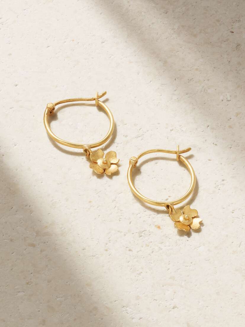 Pippa Small 18-karat Gold Hoop Earrings