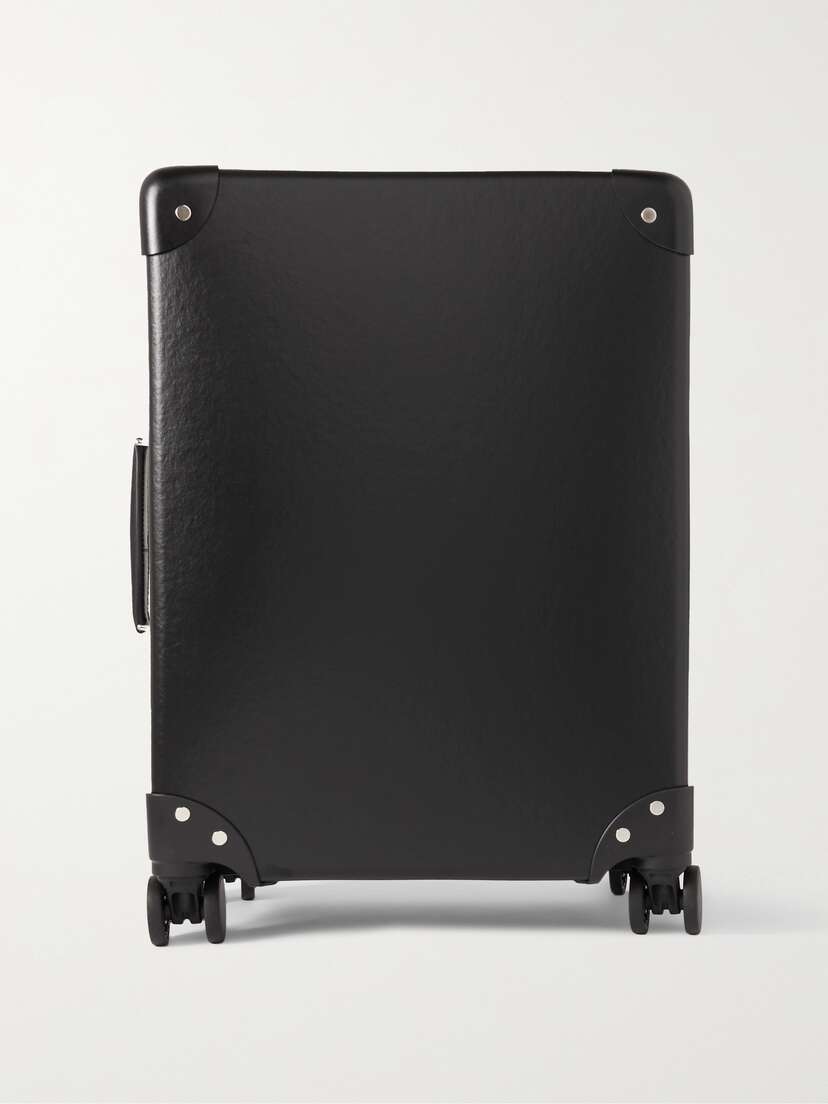Globe-Trotter Carry-on Leather-trimmed Suitcase
