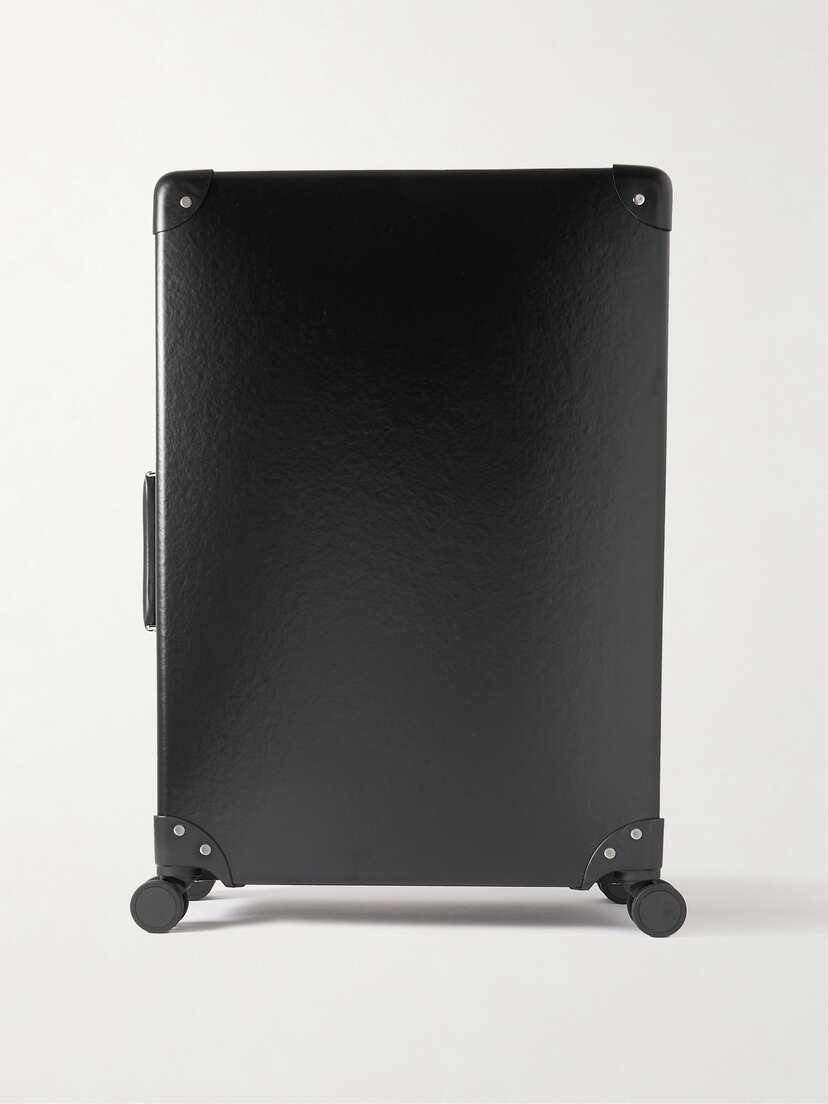 Globe-Trotter Large Check-in Leather-trimmed Suitcase