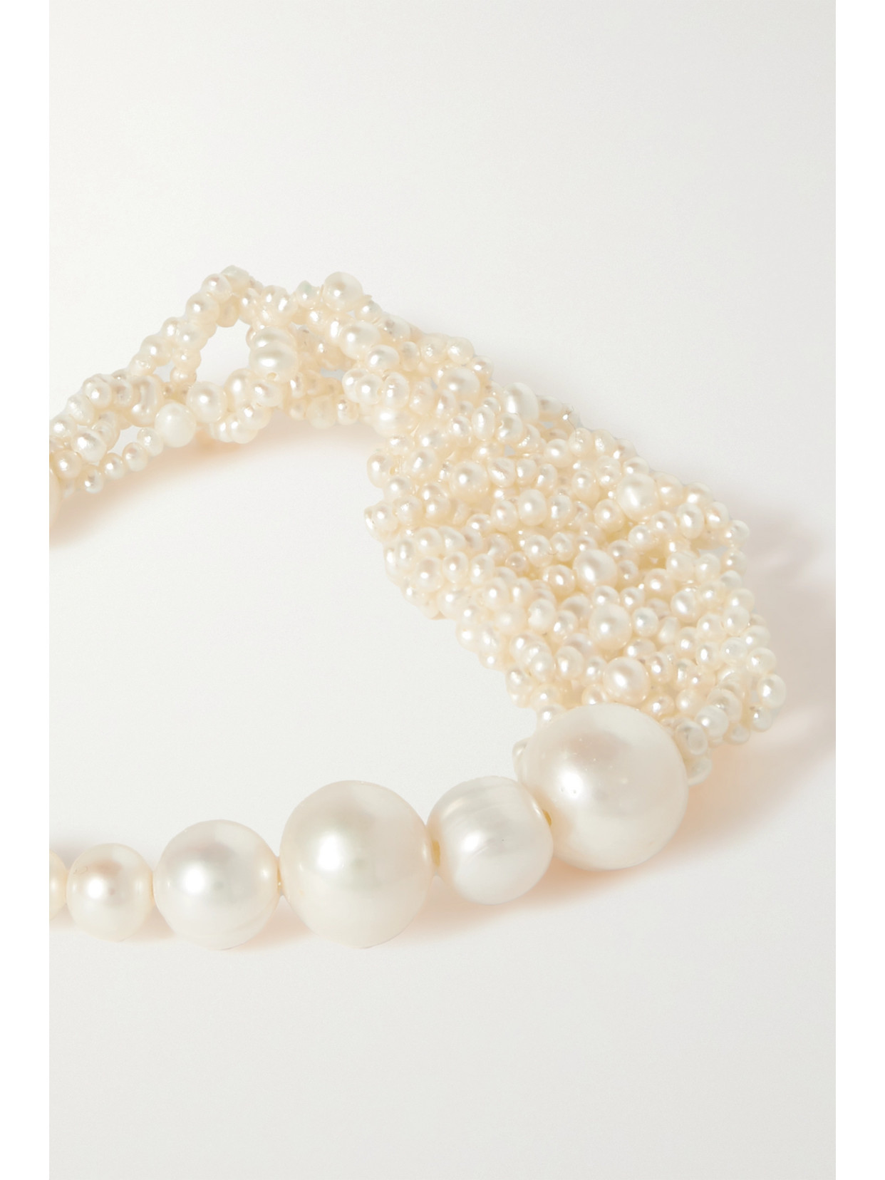 Completedworks Recycled Gold Vermeil Pearl Bracelet In Gold