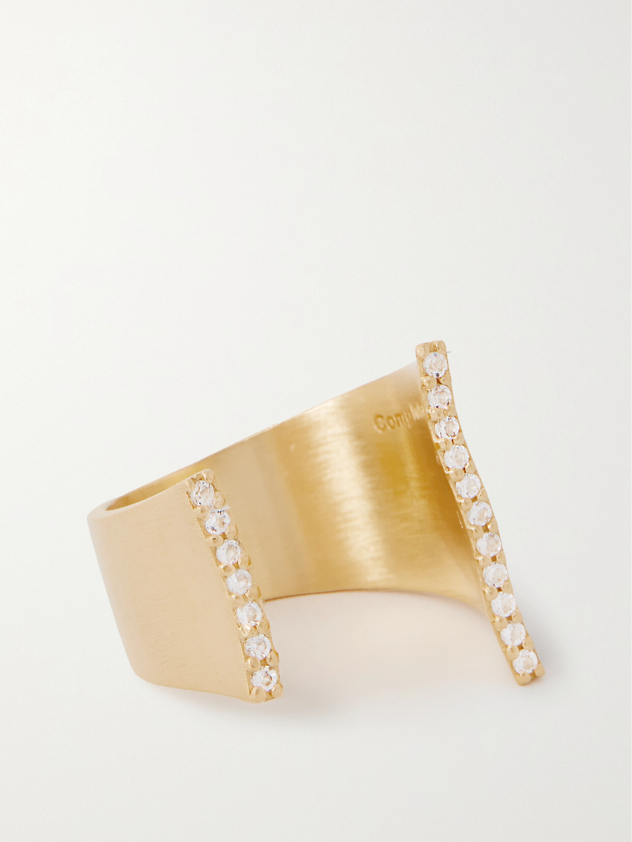 Completedworks + Net Sustain Career Break Recycled Gold Vermeil Topaz Ring - R