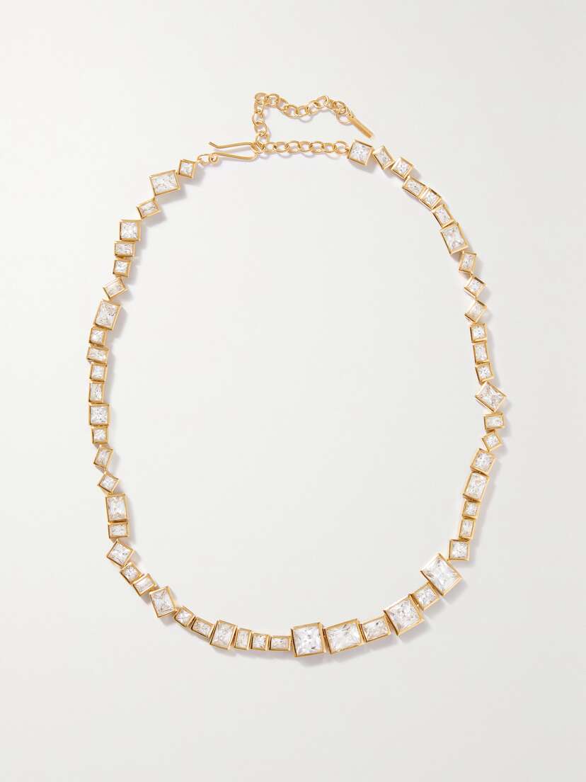 Completedworks + Net Sustain Recycled Gold Vermeil Cubic Zirconia Necklace