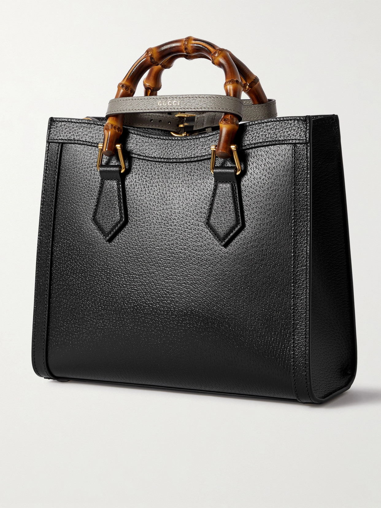 Diana Small Textured-Leather Tote