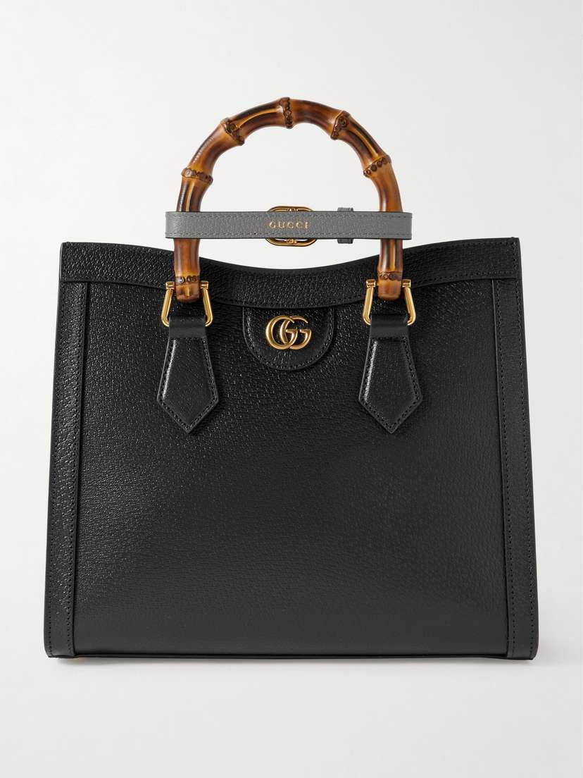 Gucci Diana Small Textured-leather Tote