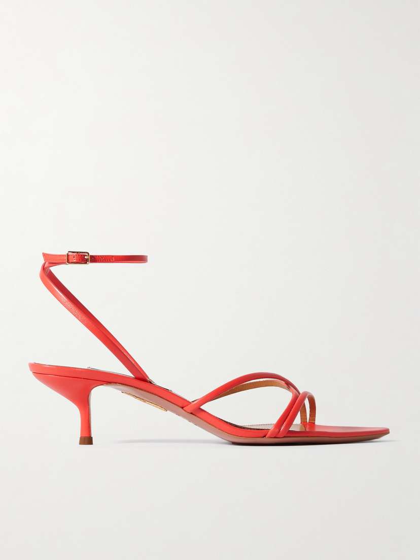 Aquazzura Roy 50 Leather Sandals
