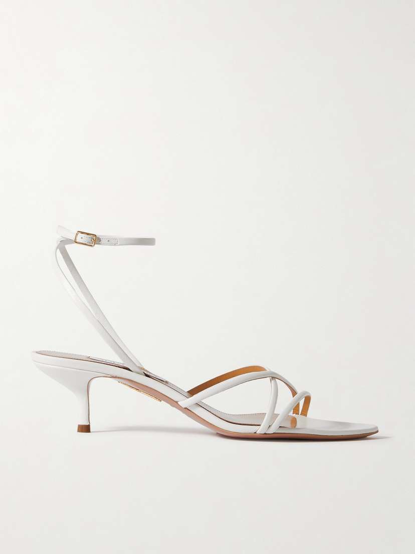 Aquazzura Roy 50 Leather Sandals