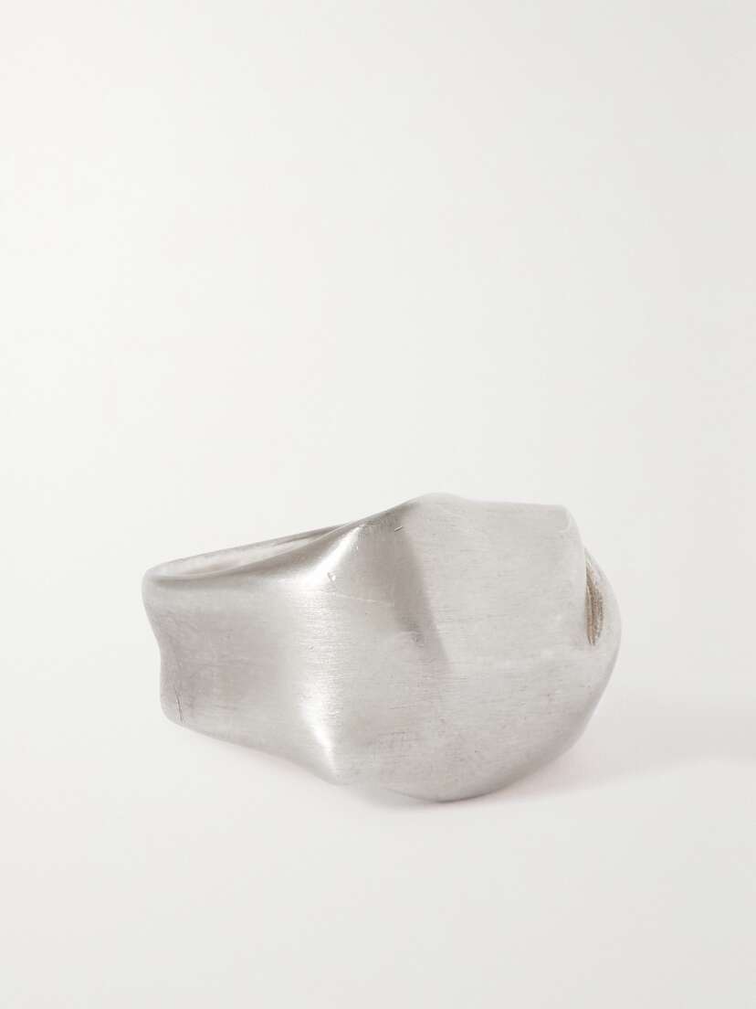 Completedworks + Net Sustain The Best Place To Be A Puffin Recycled Silver Ring