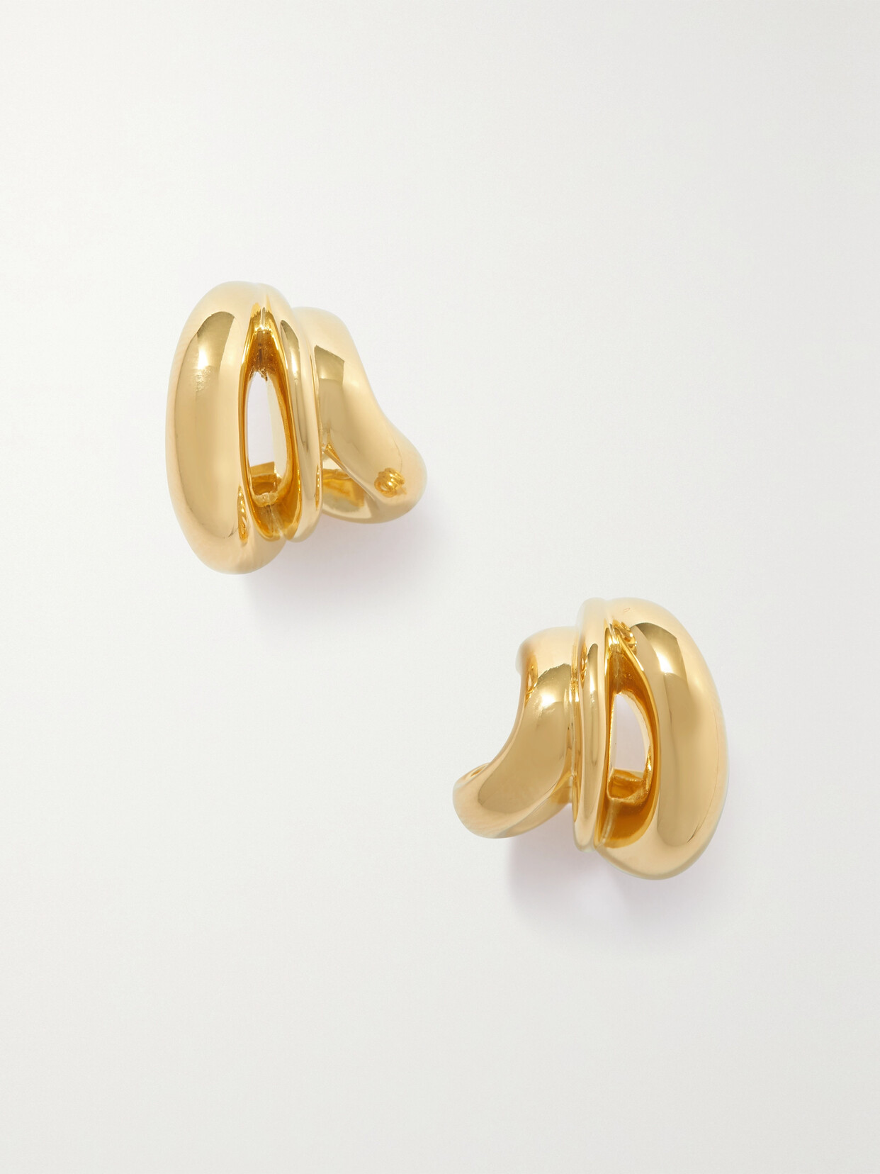 Completedworks Dollop Recycled Gold Vermeil Hoop Earrings