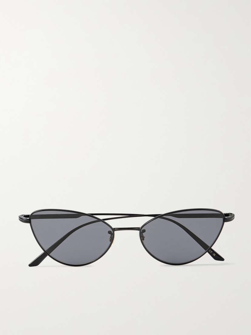 Oliver Peoples + Khaite 1998c Cat-eye Metal Sunglasses